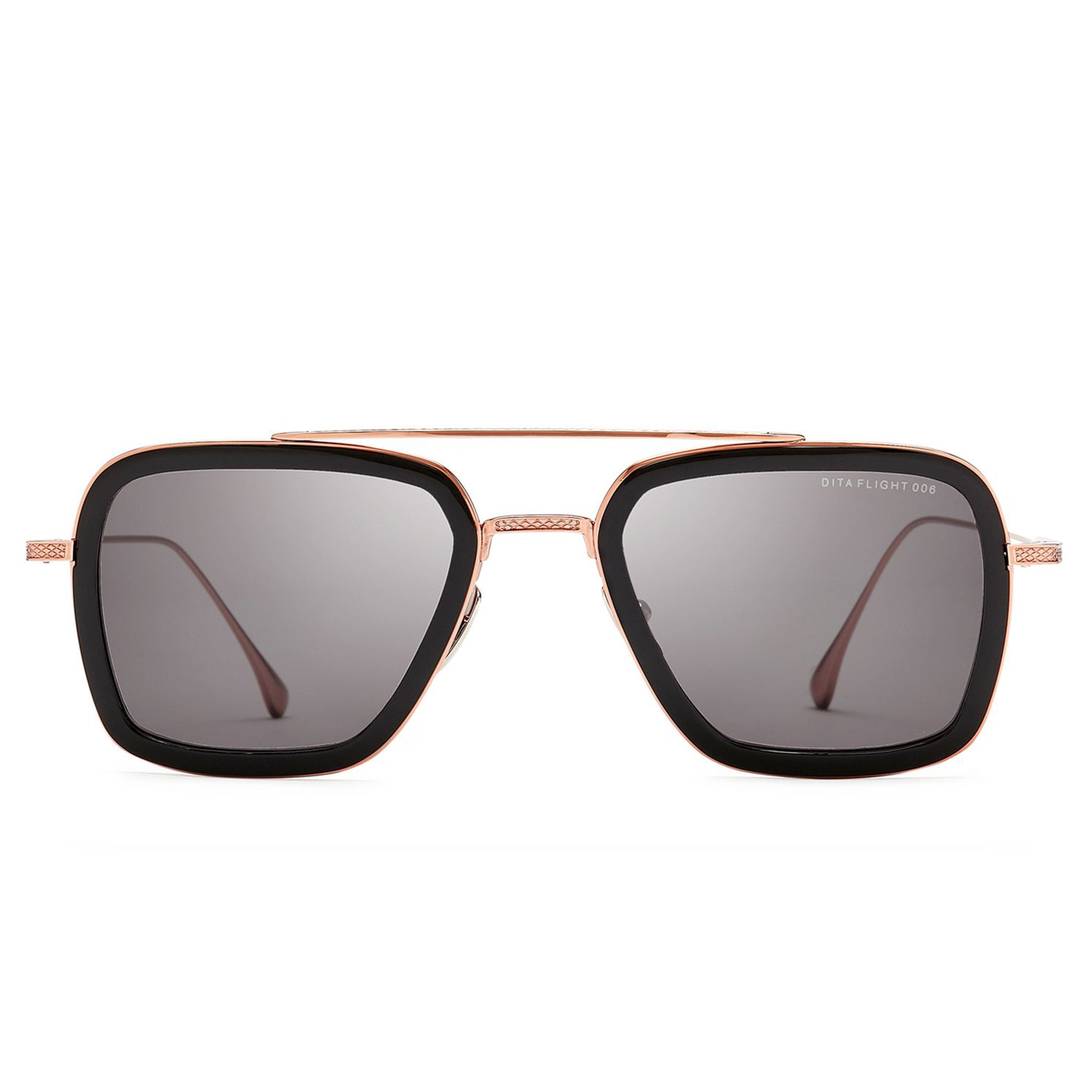 Image of Dita Eyewear 7806 Flight 006 Black Rose Gold Sunglasses