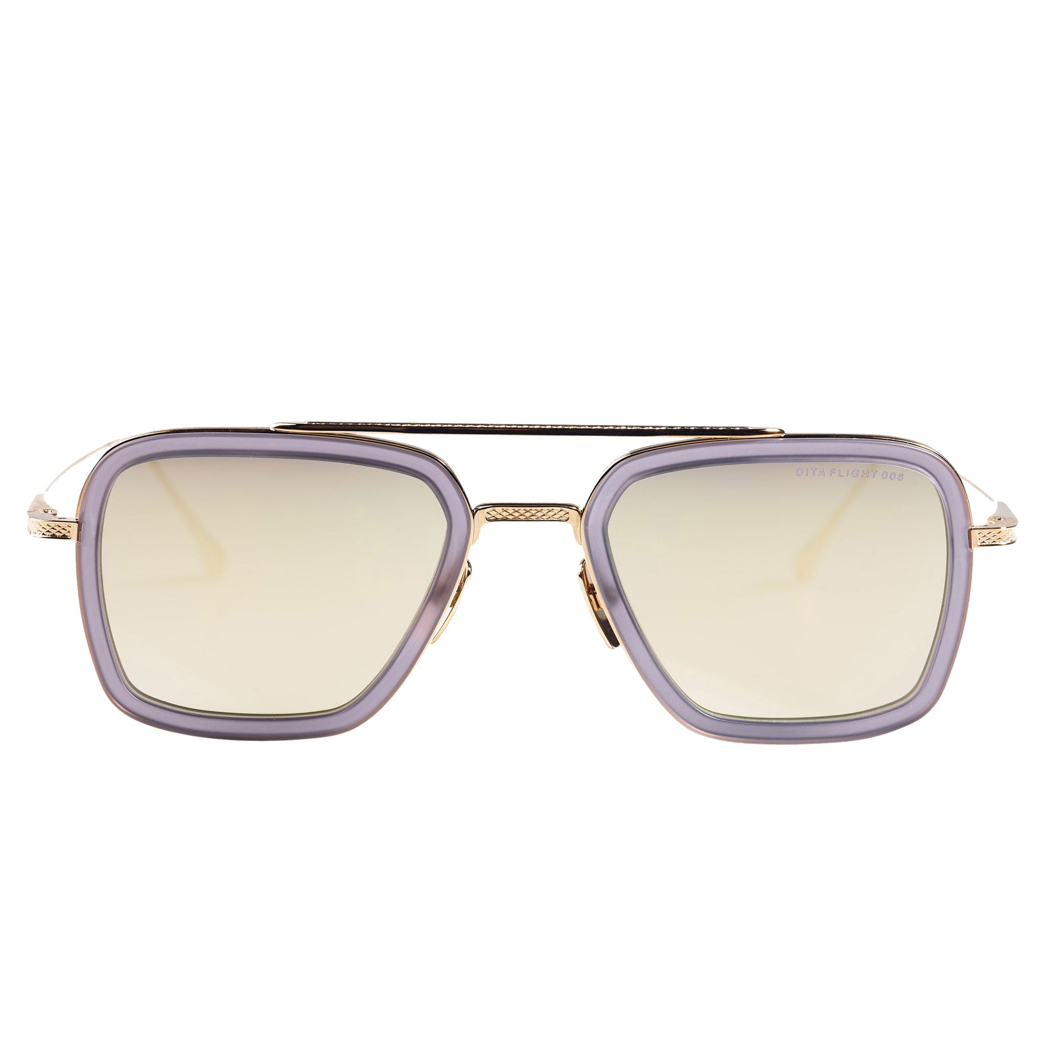 Image Of Dita Eyewear 7806 Flight 006 Grey Gold Sunglasses