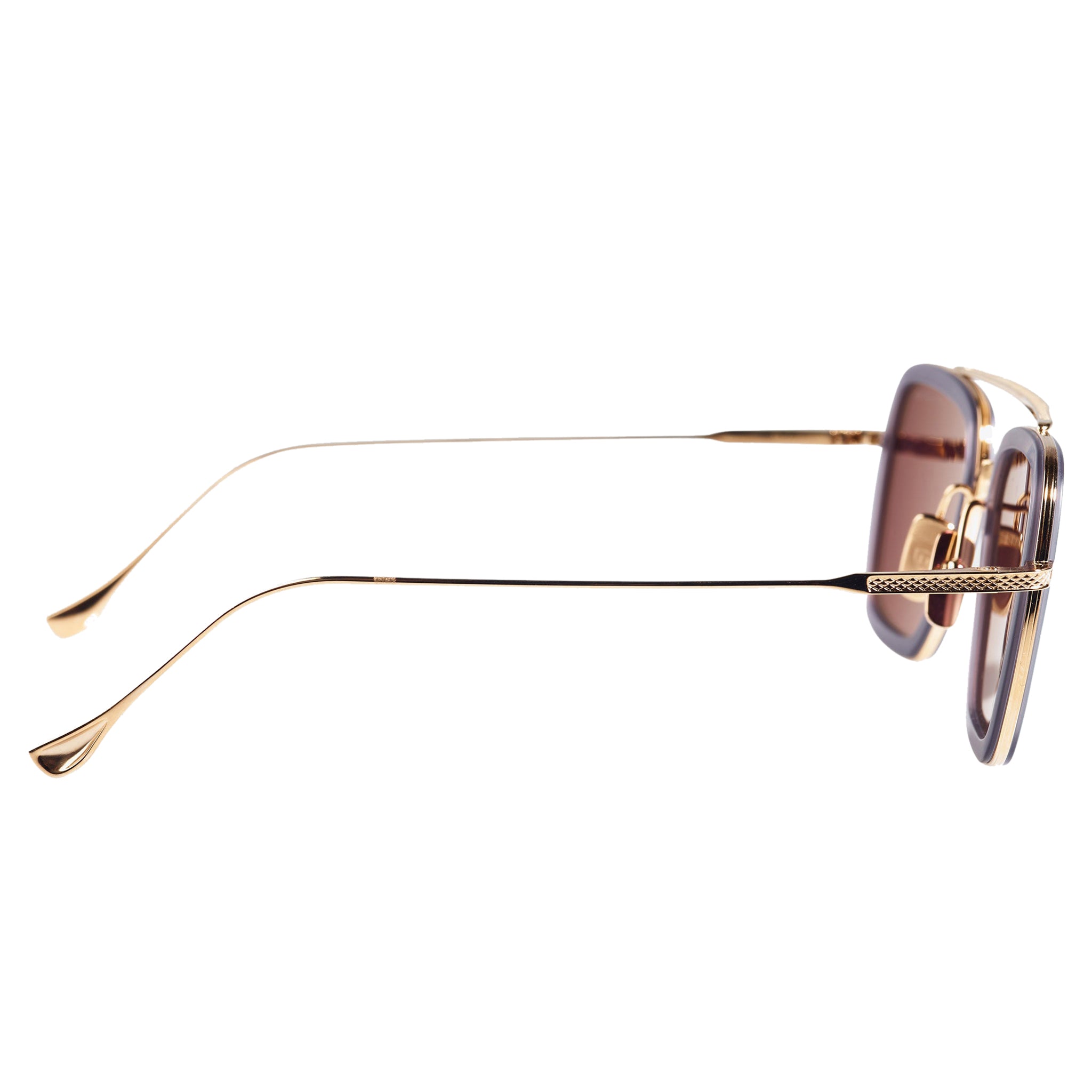 Image Of Dita Eyewear 7806 Flight 006 Grey Gold Sunglasses