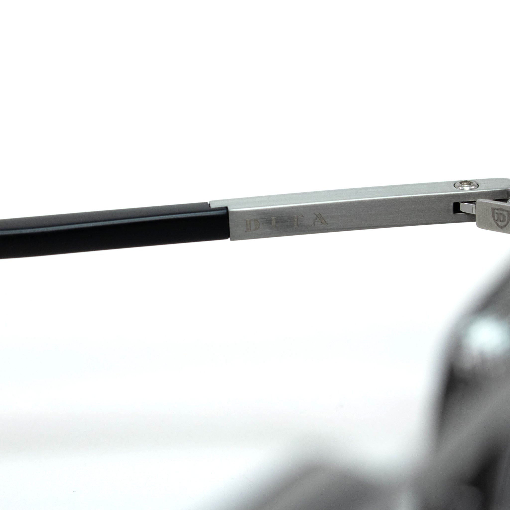 Image of Dita Eyewear DRX-2030 Mach One Black Silver Sunglasses