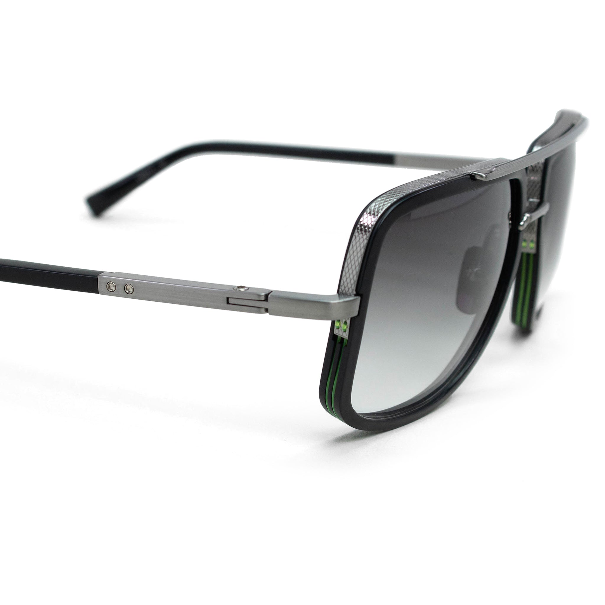 Image of Dita Eyewear DRX-2030 Mach One Black Silver Sunglasses