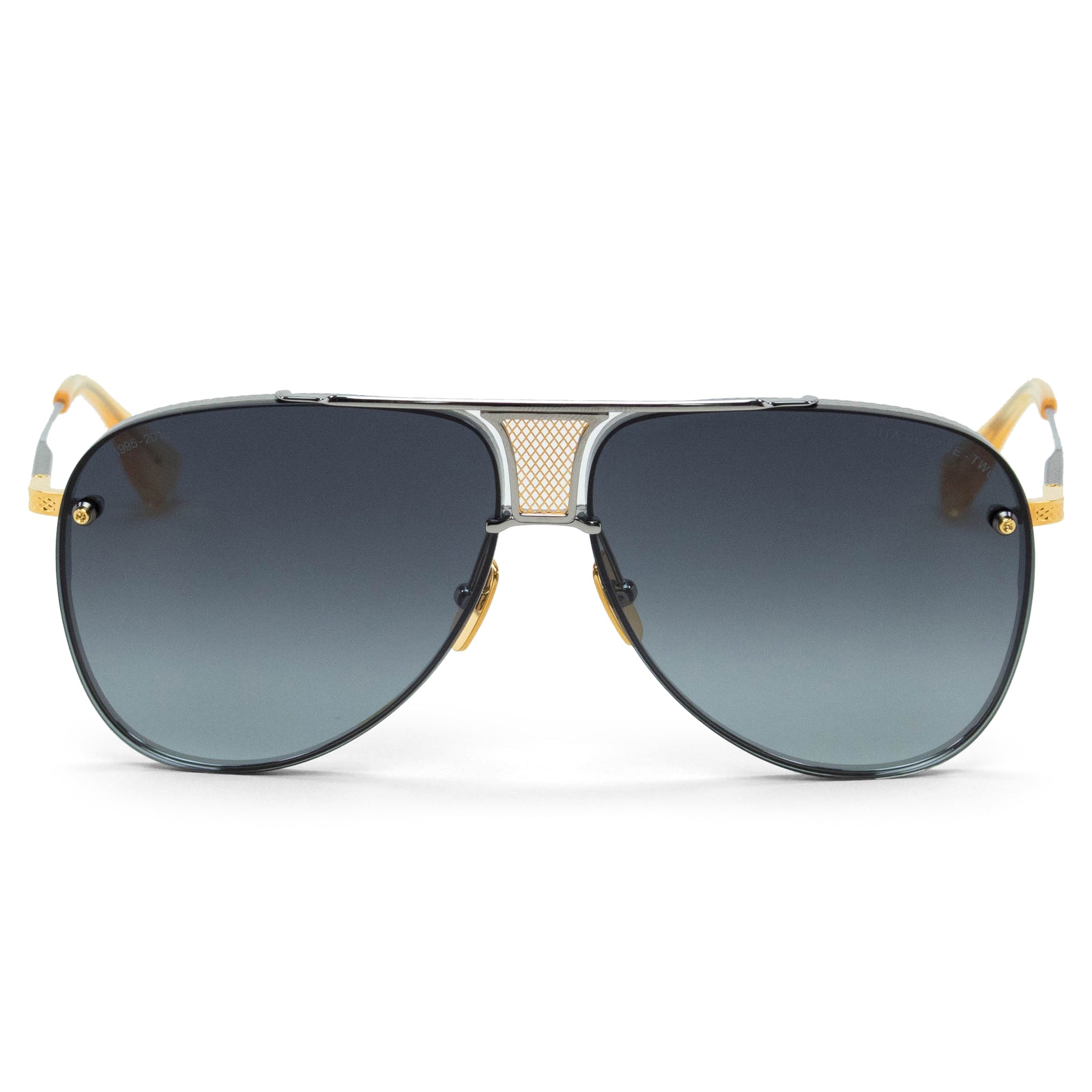 Image of Dita Eyewear Decade Two DRX-2082 Palladium/Yellow Gold Sunglasses