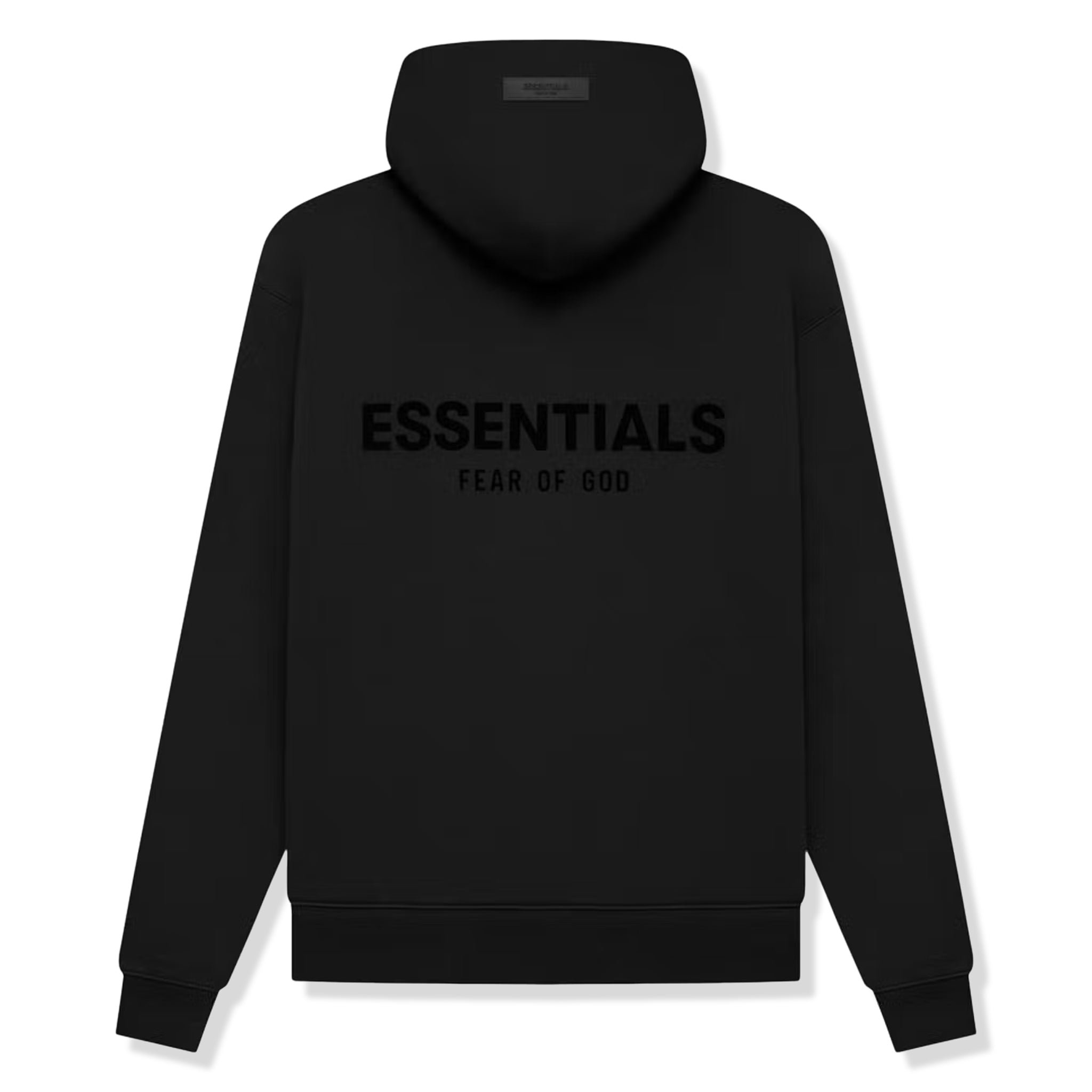 Image of Fear Of God Essentials Black Hoodie (SS22)