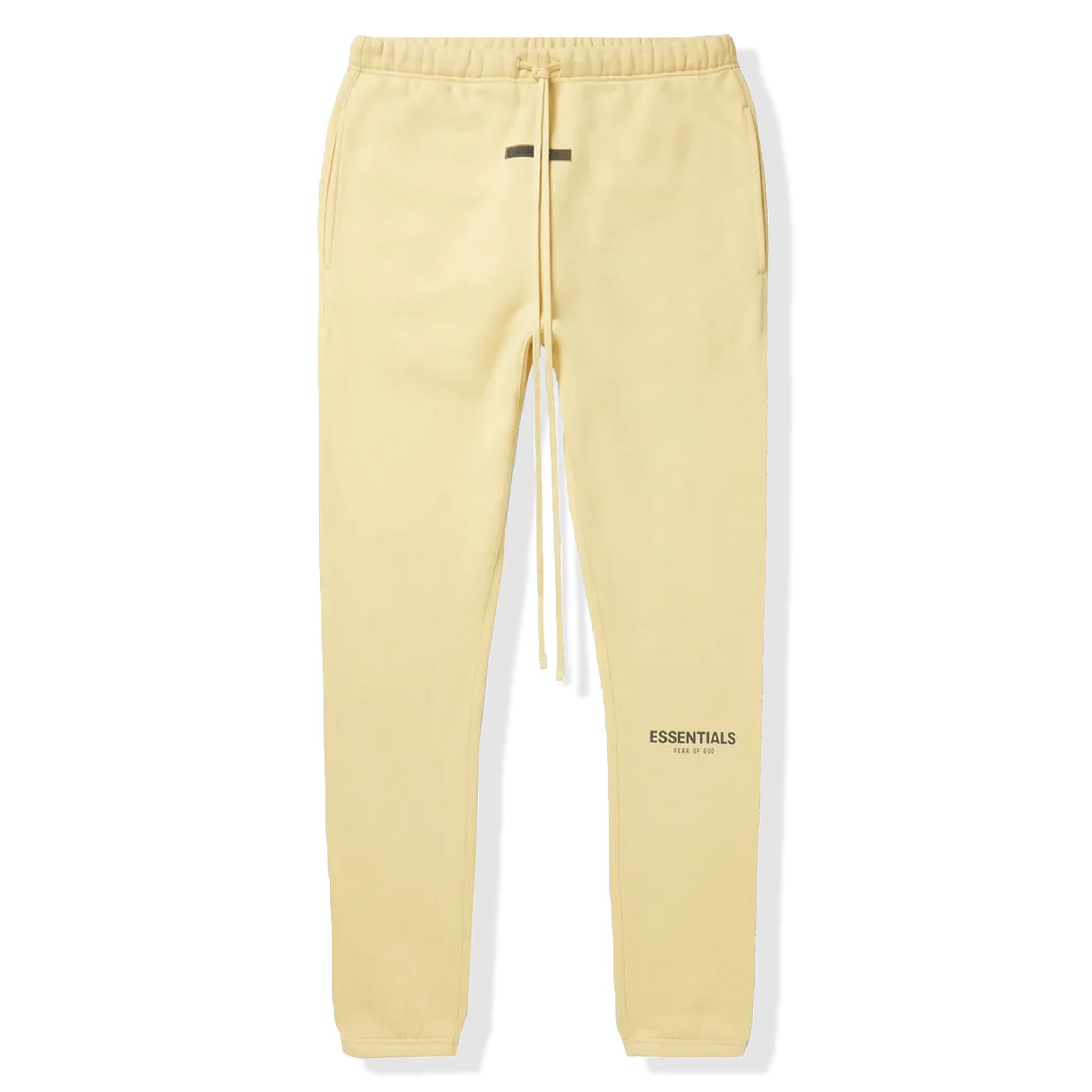 Image of Fear Of God Essentials x Mr. Porter 'Garden Glove' Cream Sweatpants (Fall '21)