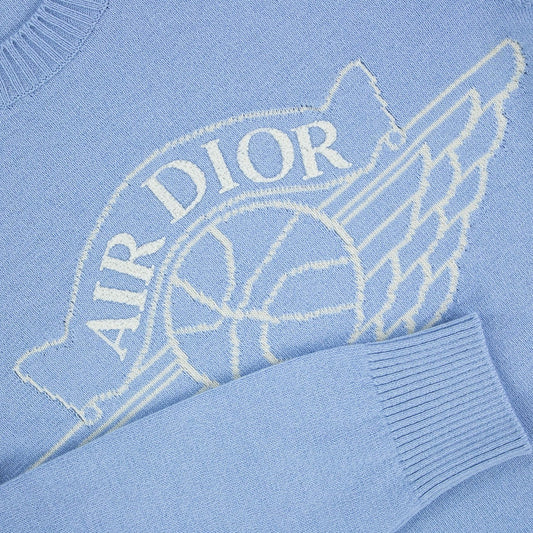 Dior x Jordan Wings Sky Blue Knit