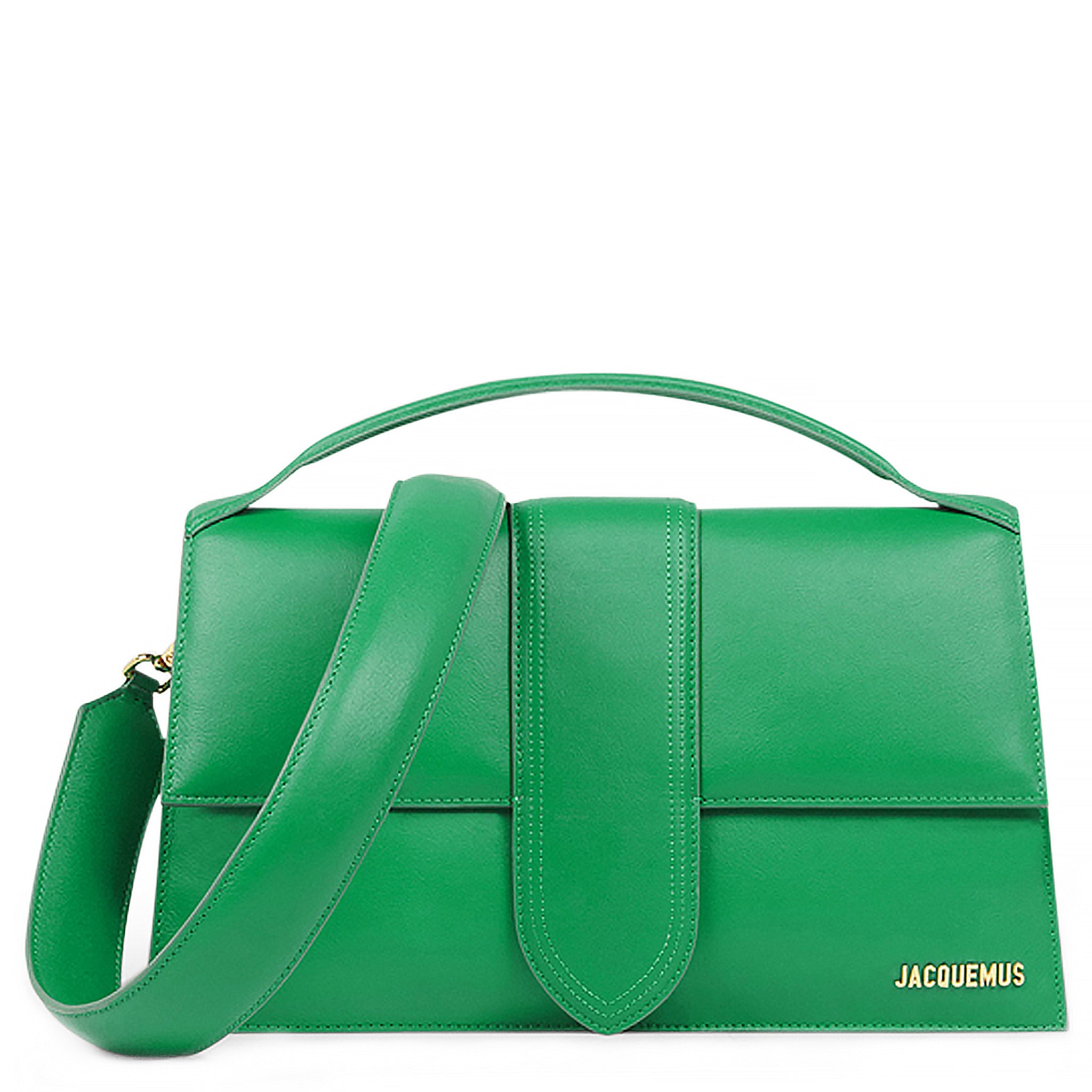 Authentic Valentino Supervee Crossbody Small Green Leather Bag