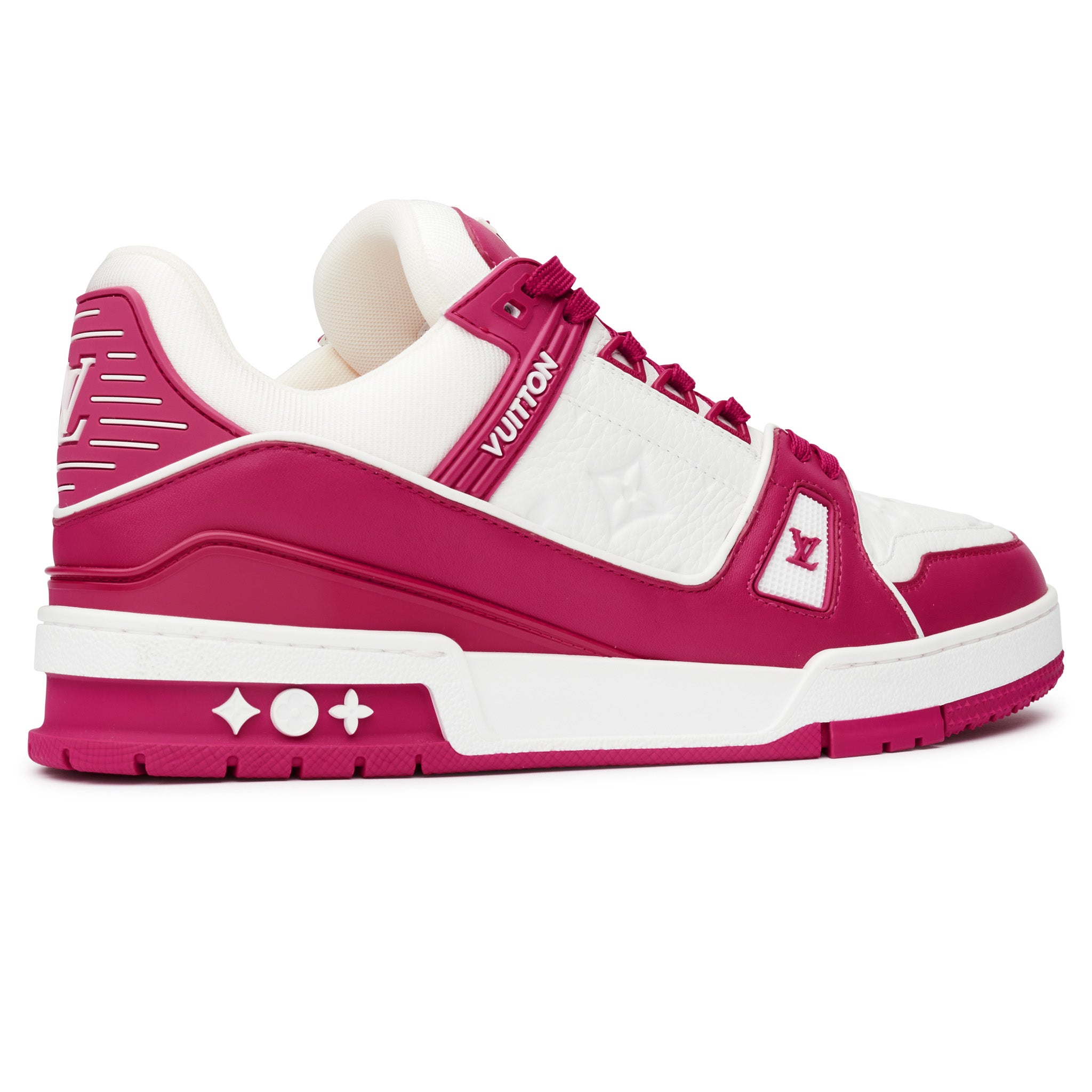 Image of Louis Vuitton LV Trainer Fuchsia Sneaker