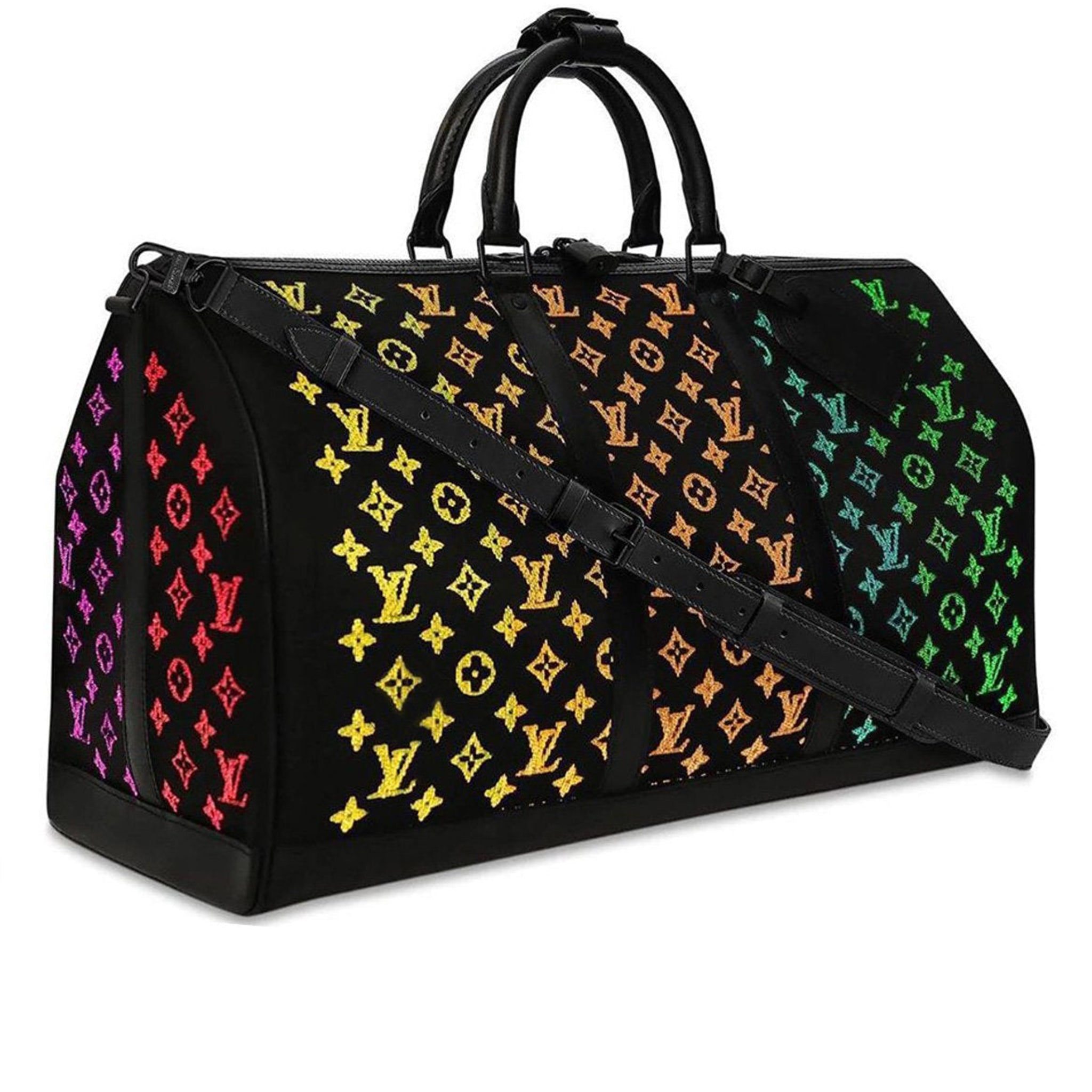 Louis vuitton keepall bag with LED lights 