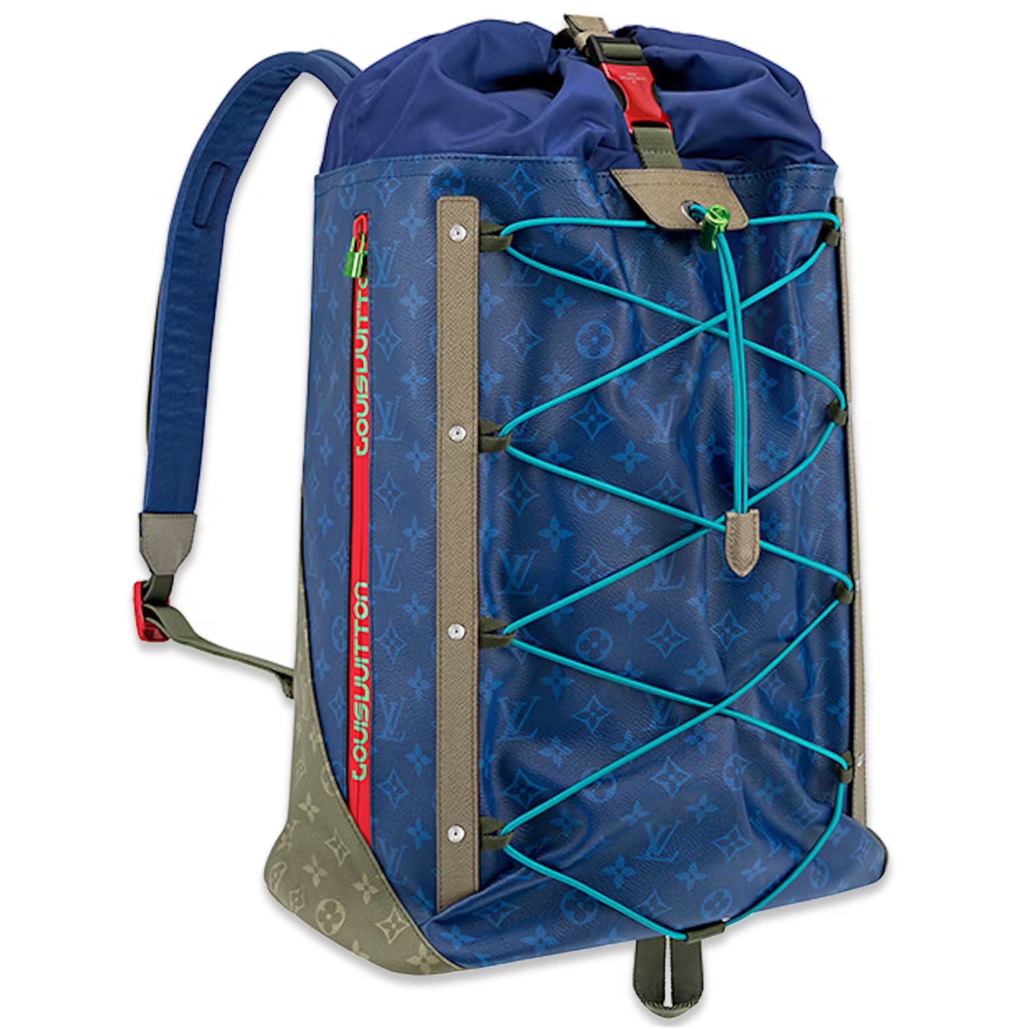 Image of Louis Vuitton Monogram Pacific Outdoor Blue Backpack