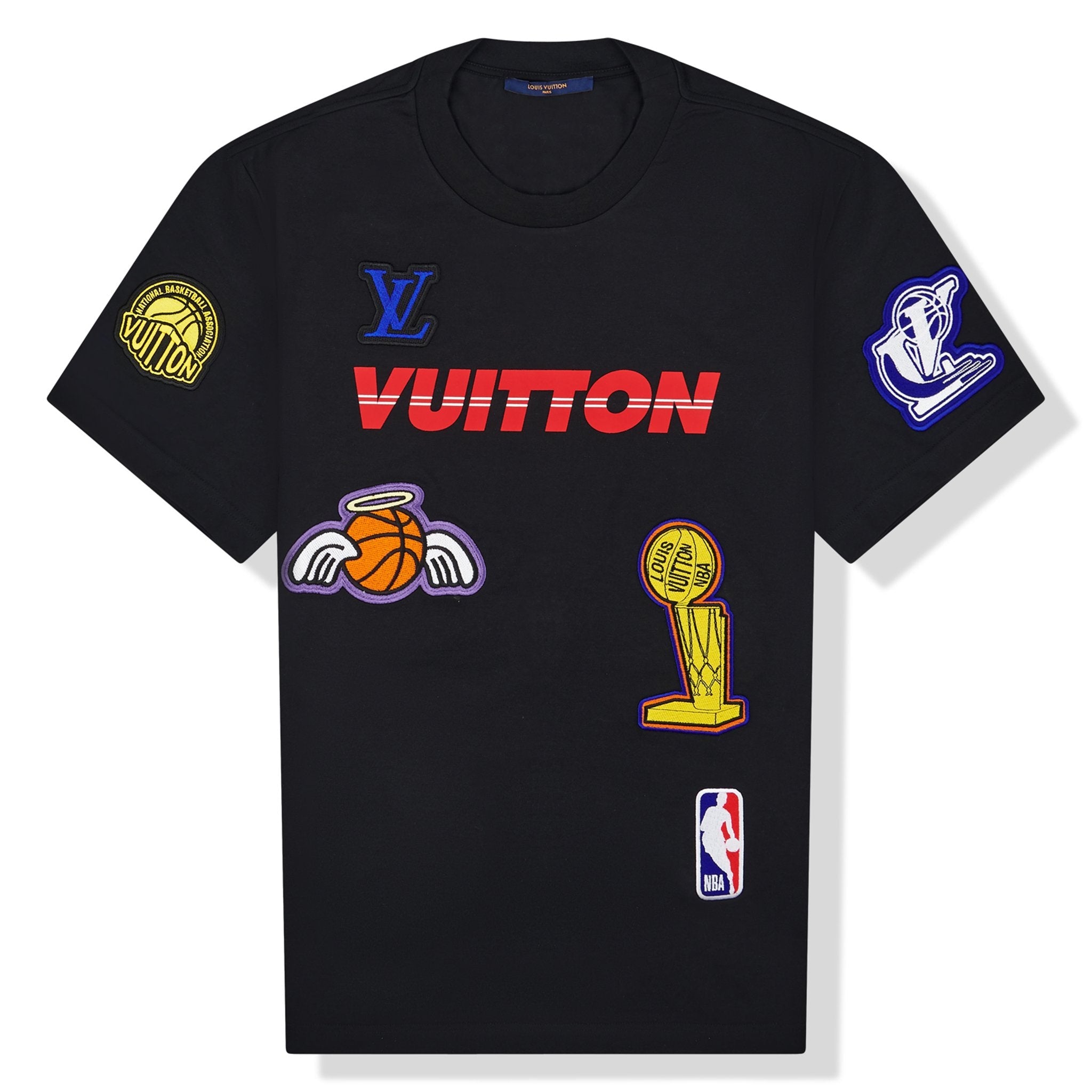 Louis Vuitton NBA White Logo T-Shirt – Savonches