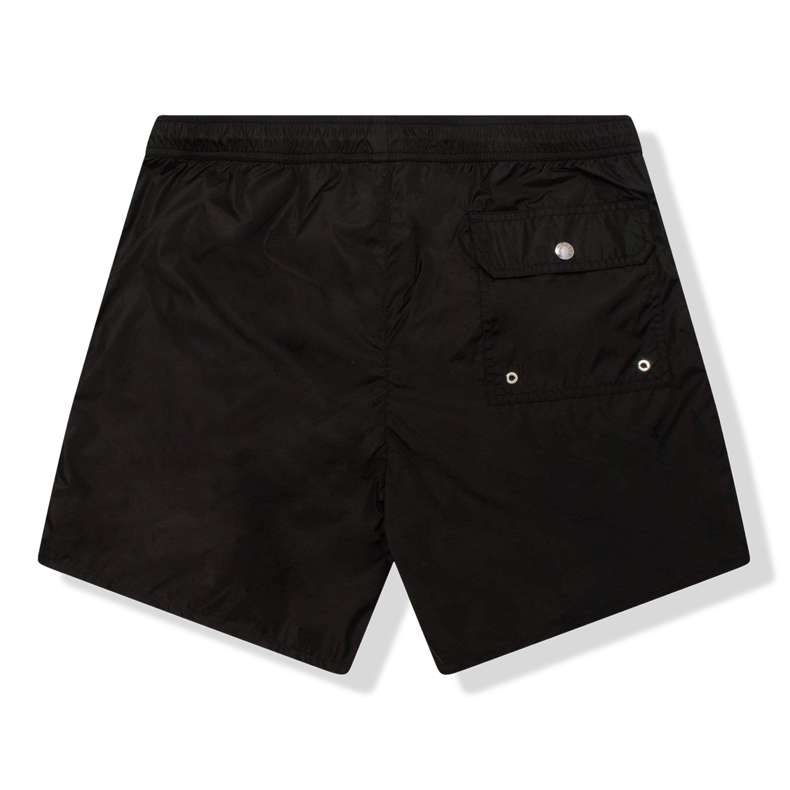 Image of Moncler Band Logo Black Swim Shorts