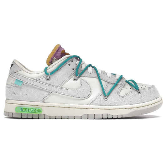 Nike x Off White Dunk Low Lot 36