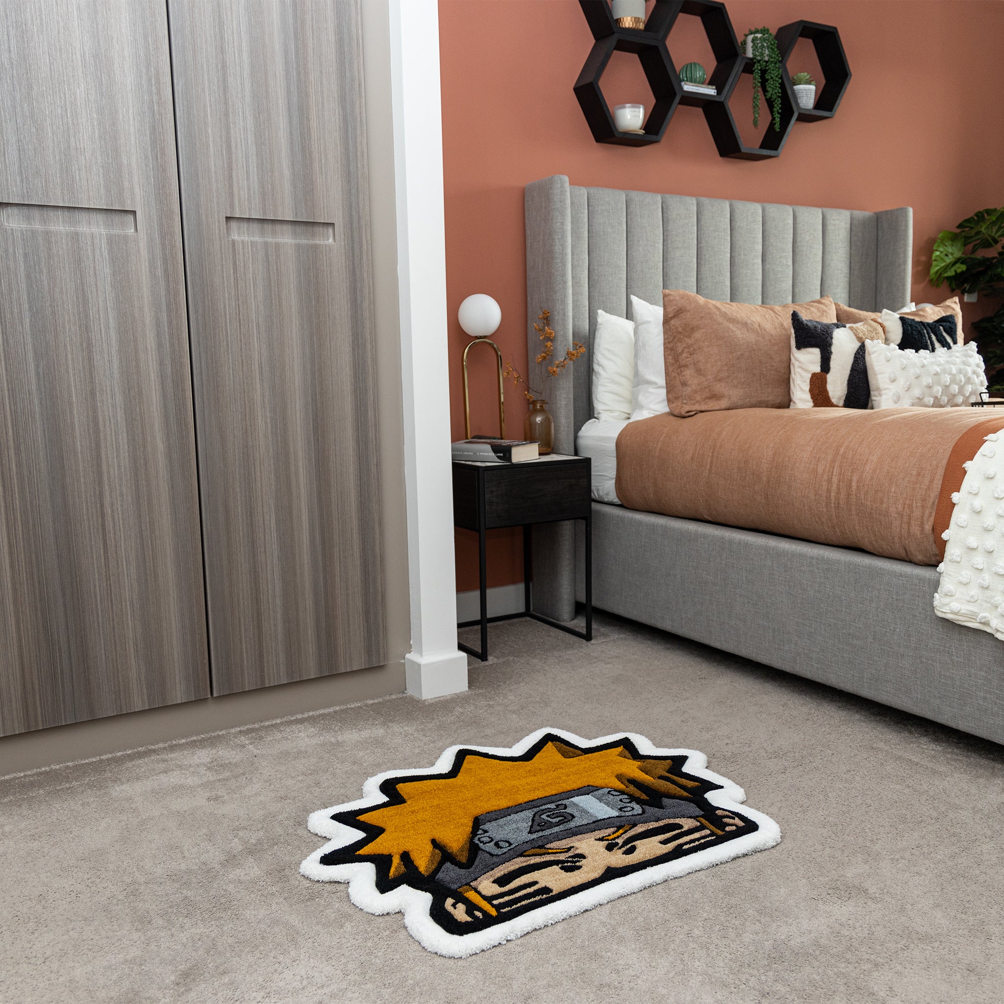 Image of Naruto Custom Handmade Rug