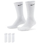 Nike durchg Everyday Cushioned Training White Crew Socks 3 Pairs Crepsocker Front