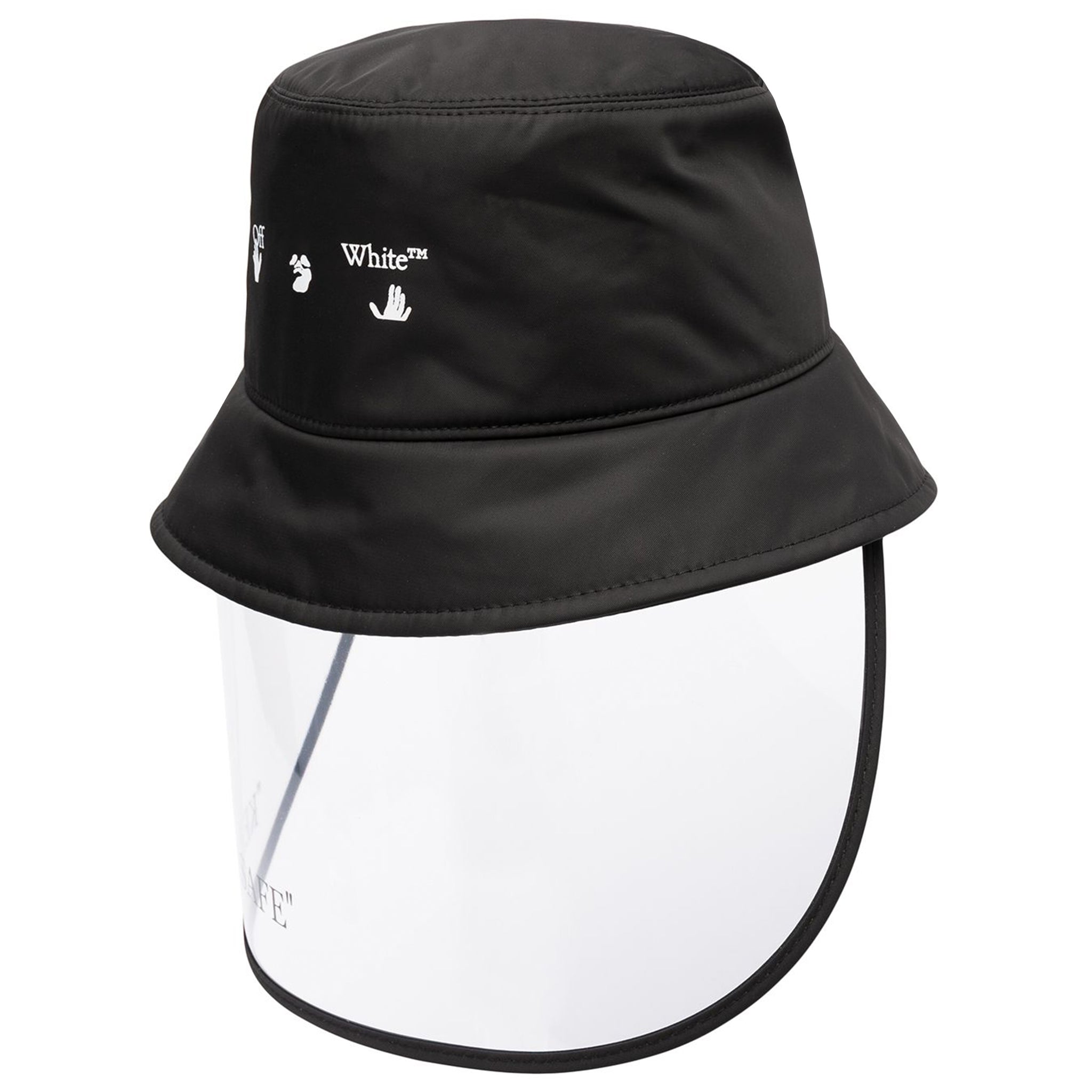 Image of Off-White Keep Safe Removable Visor Bucket Hat