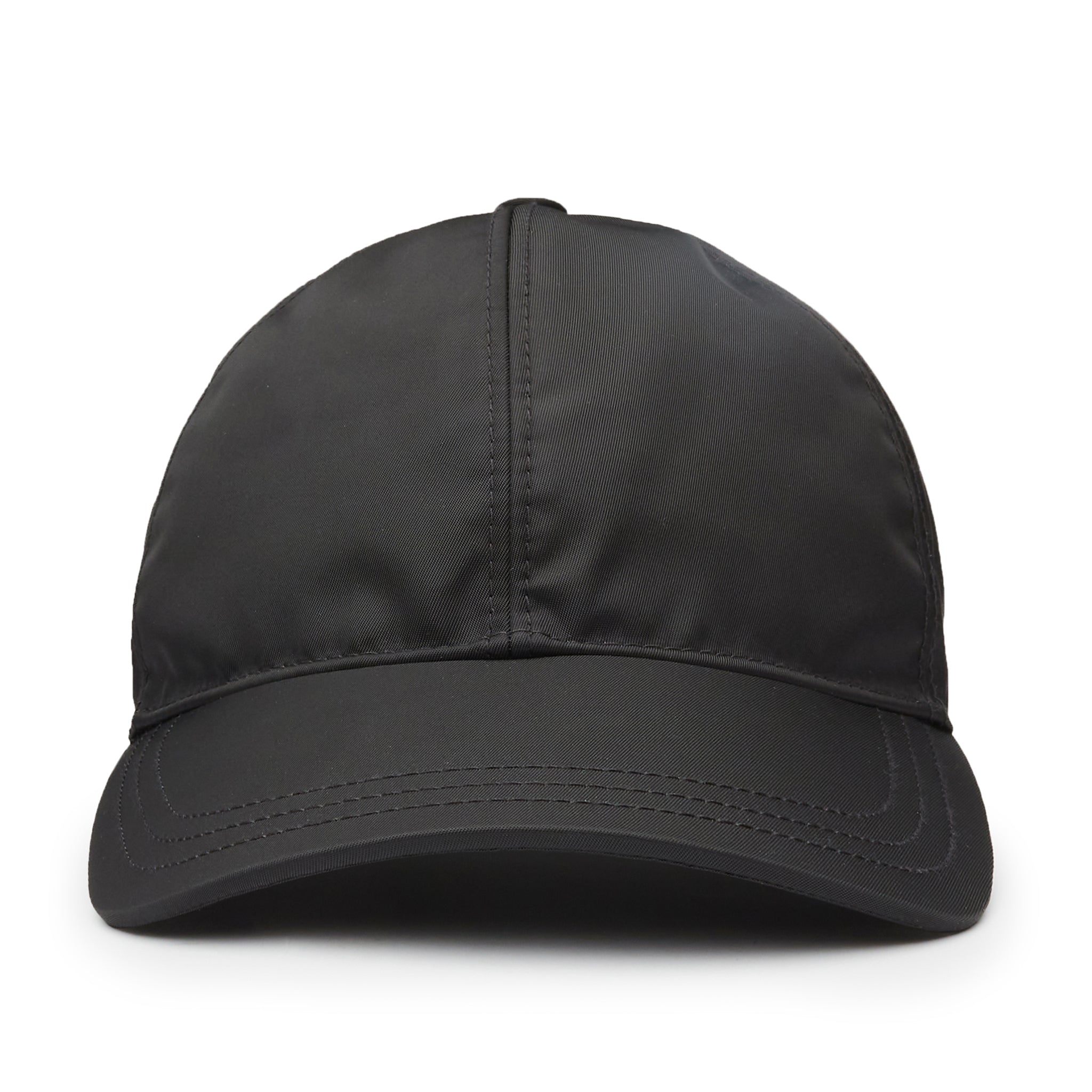 Image of Prada Re-Nylon Black Baseball Cap