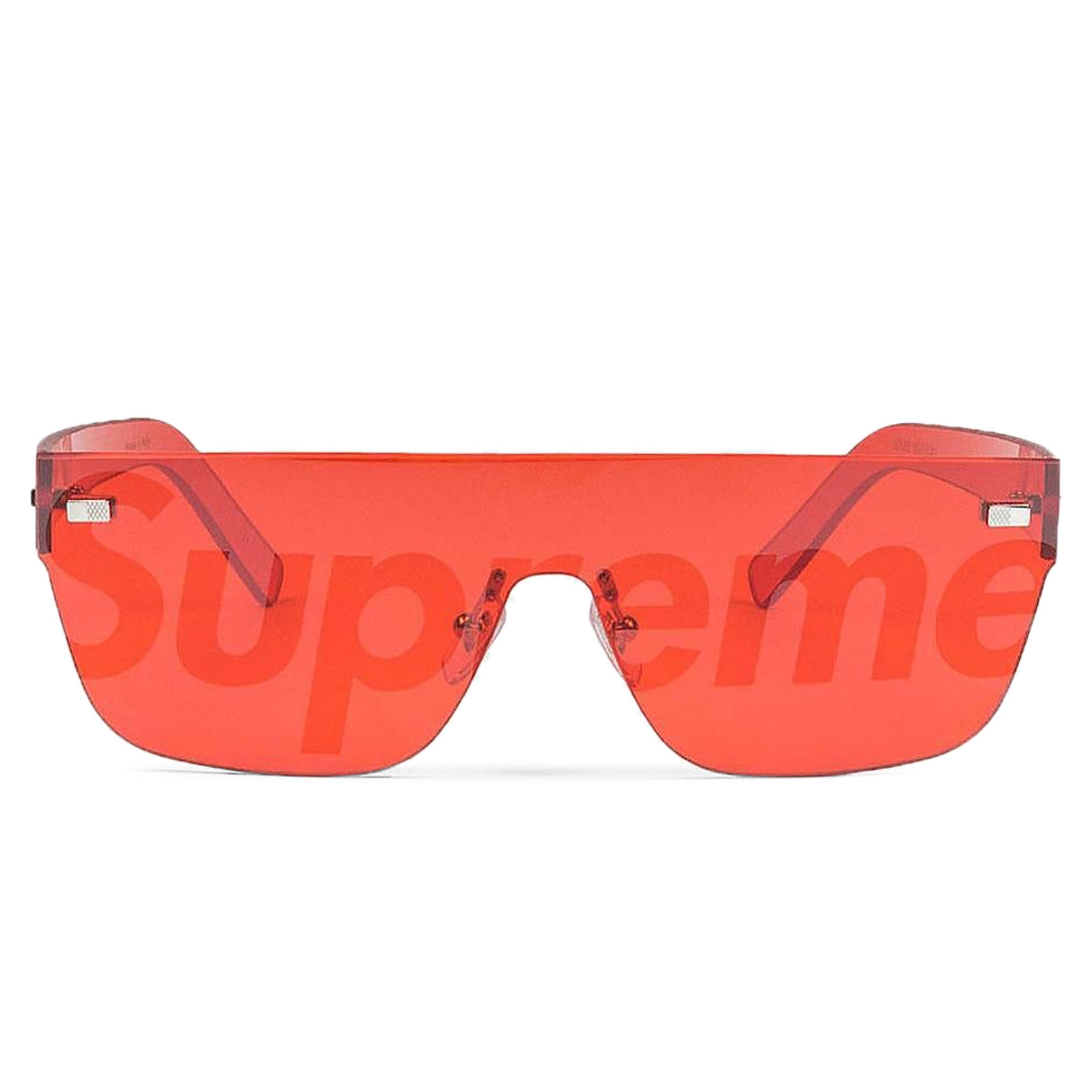 Supreme x Louis Vuitton Eyewear Mask Sunglasses Red – Crepslocker