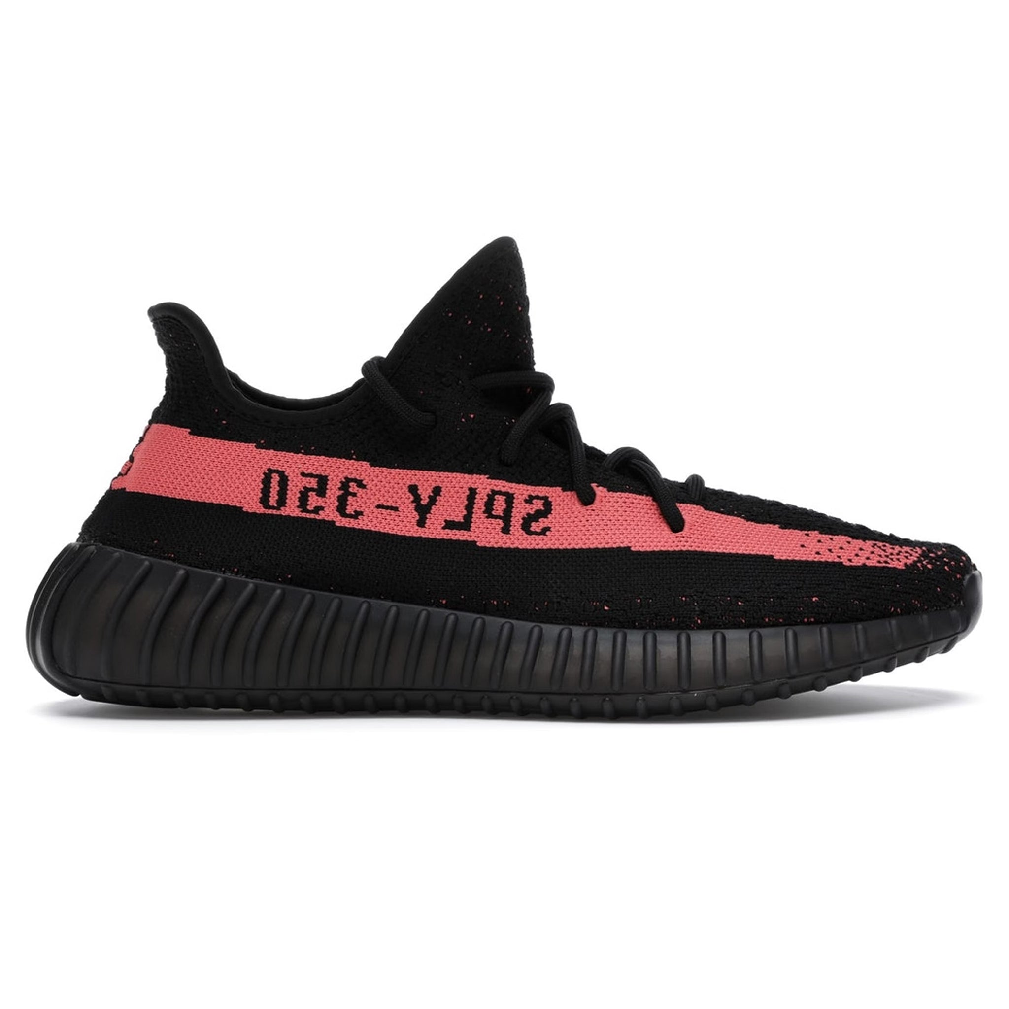Image of Yeezy Boost 350 V2 Black Red