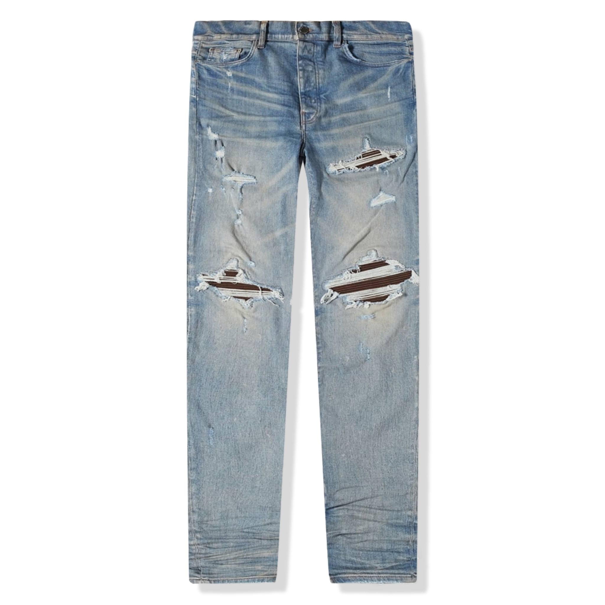 Image of Amiri MX1 Ultra Suede Clay Indigo Jeans