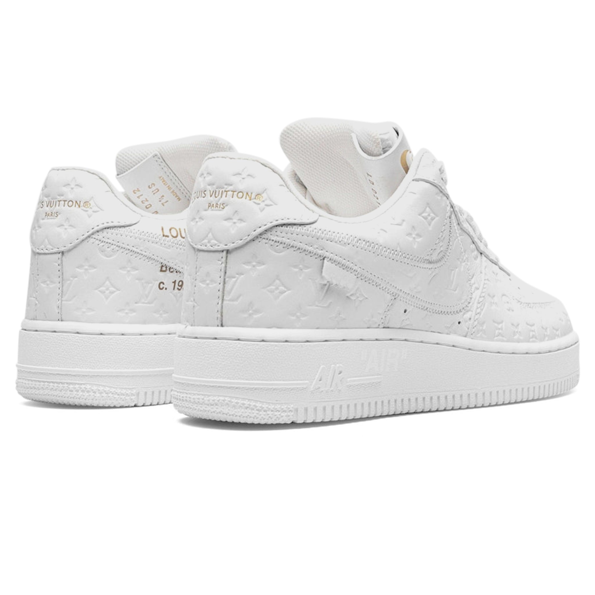 Image of Louis Vuitton x Nike Air Force 1 Low White