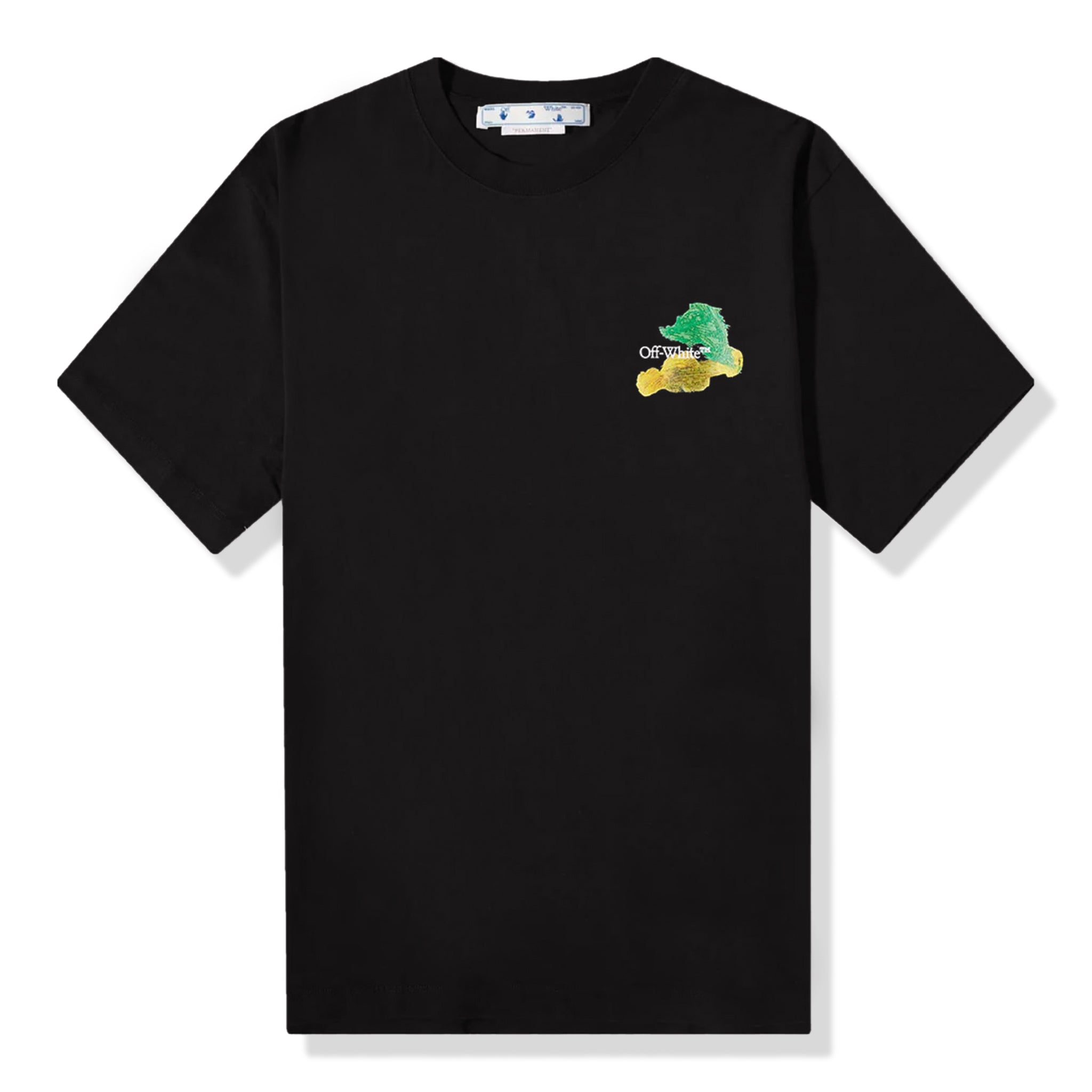 White Brush Arrows Oversized Black Multicolour T Shirt – Cheap Hotelomega  Jordan outlet - blackletter-logo short-sleeve shirt White - Off