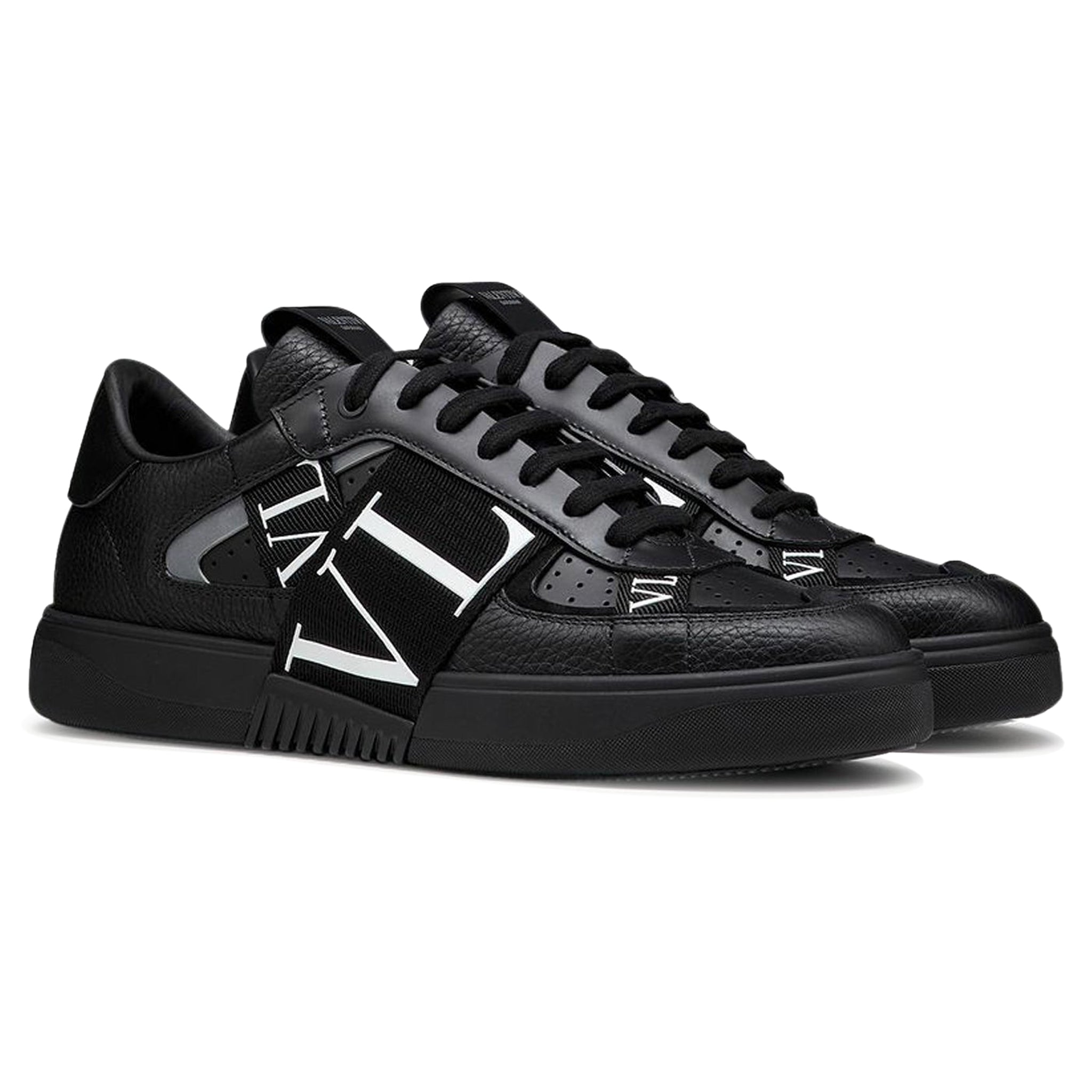 Image of Valentino VLTN Logo Black Sneaker