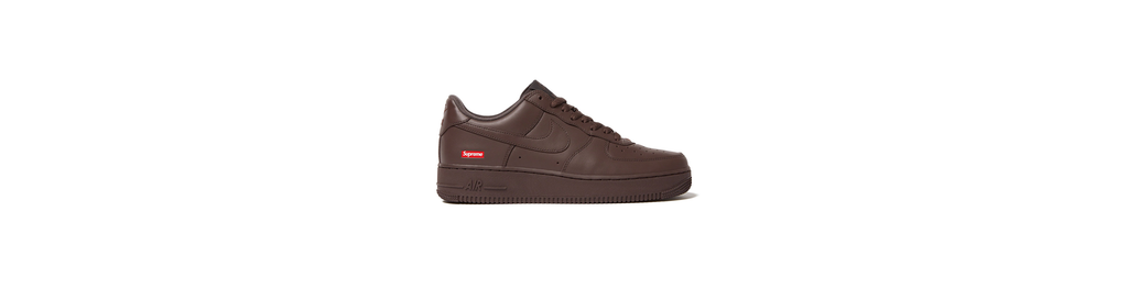 Nike Air Force 1 スエード Brown Supreme Supreme Nike AF1 Brown Release Date | SneakerNews.com