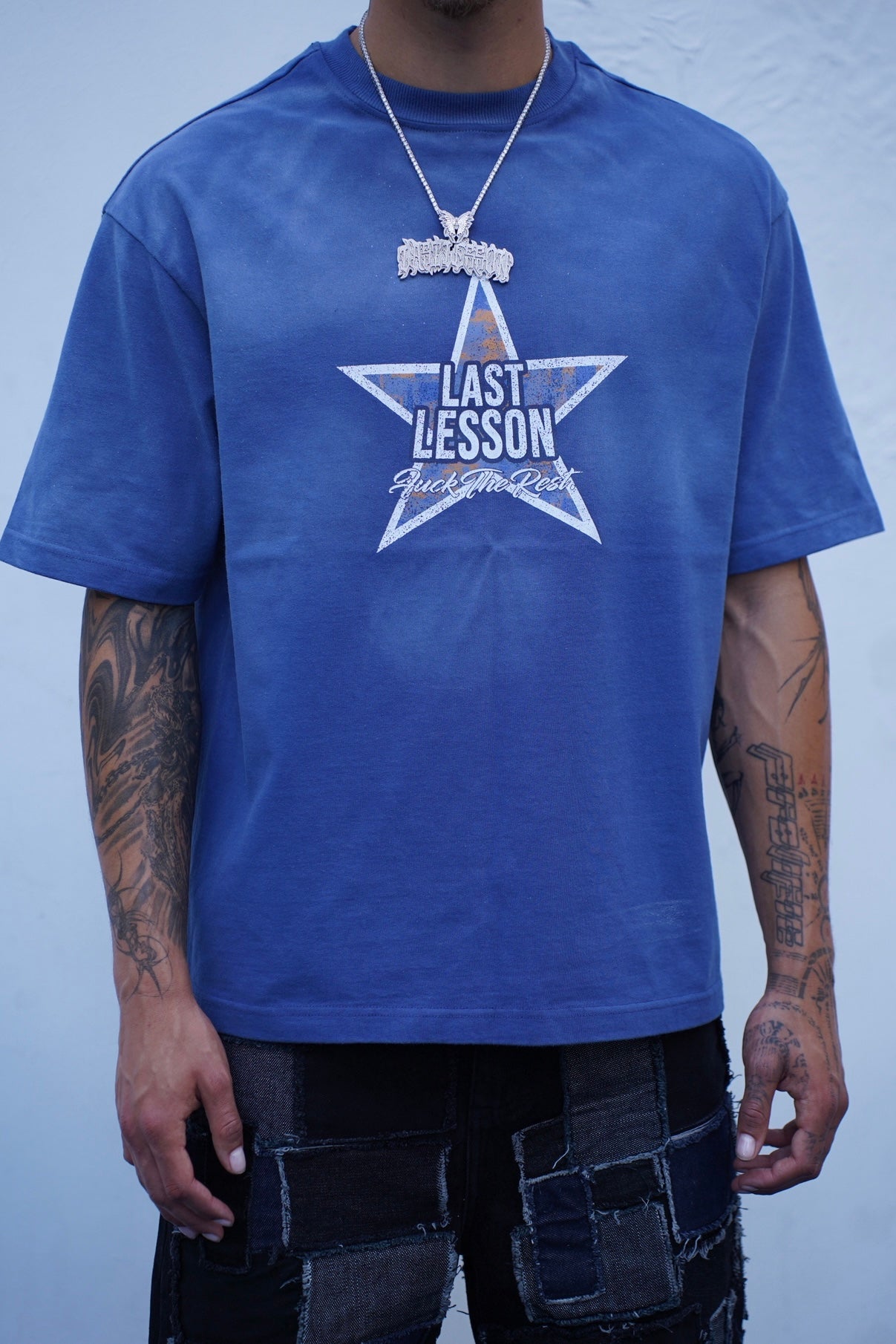 Last Lesson Shira Classic Blue T-Shirt