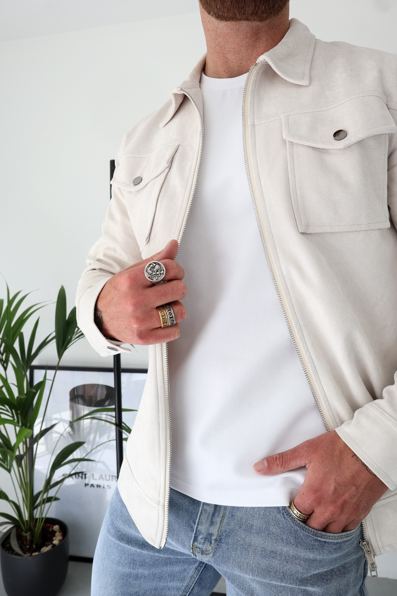 CAPO Suede Stone Jacket