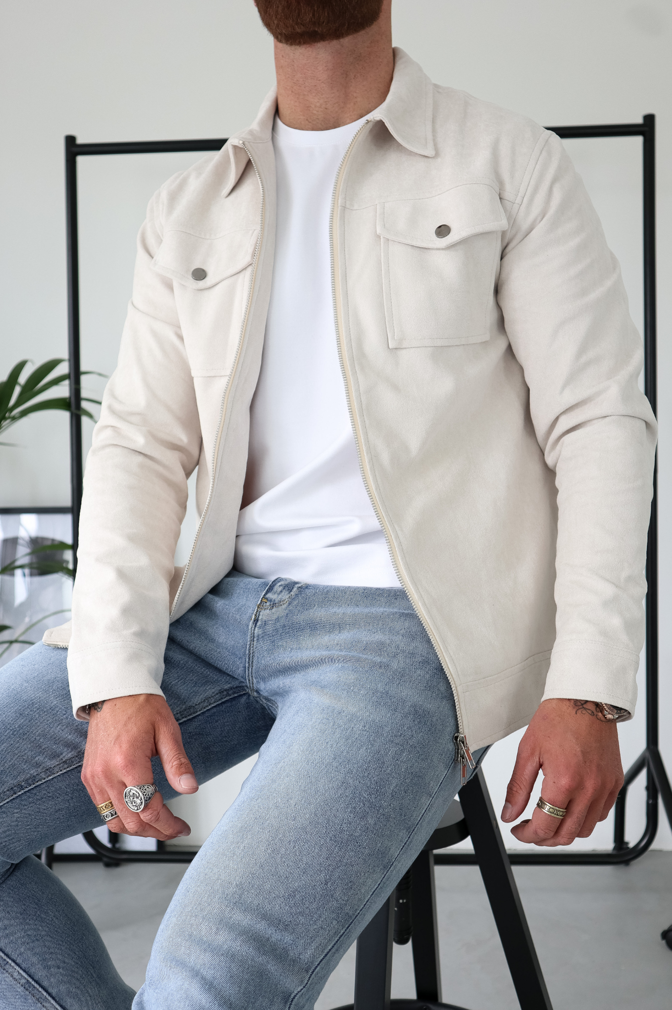 CAPO Suede Stone Jacket