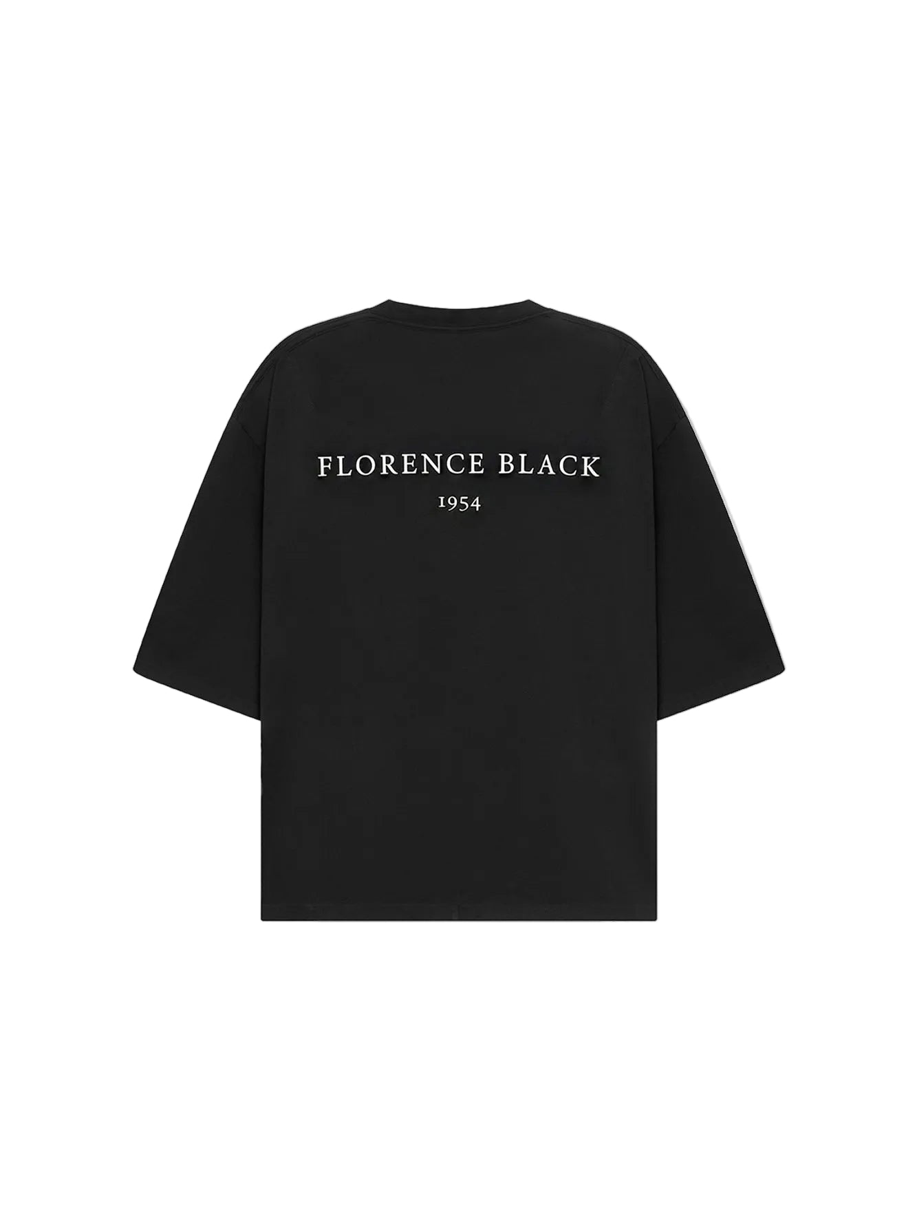 Florence Black 1954 Oversized Black T-Shirt