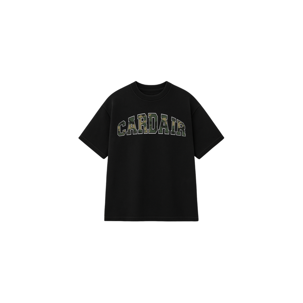 Cardair Camo Black T-Shirt