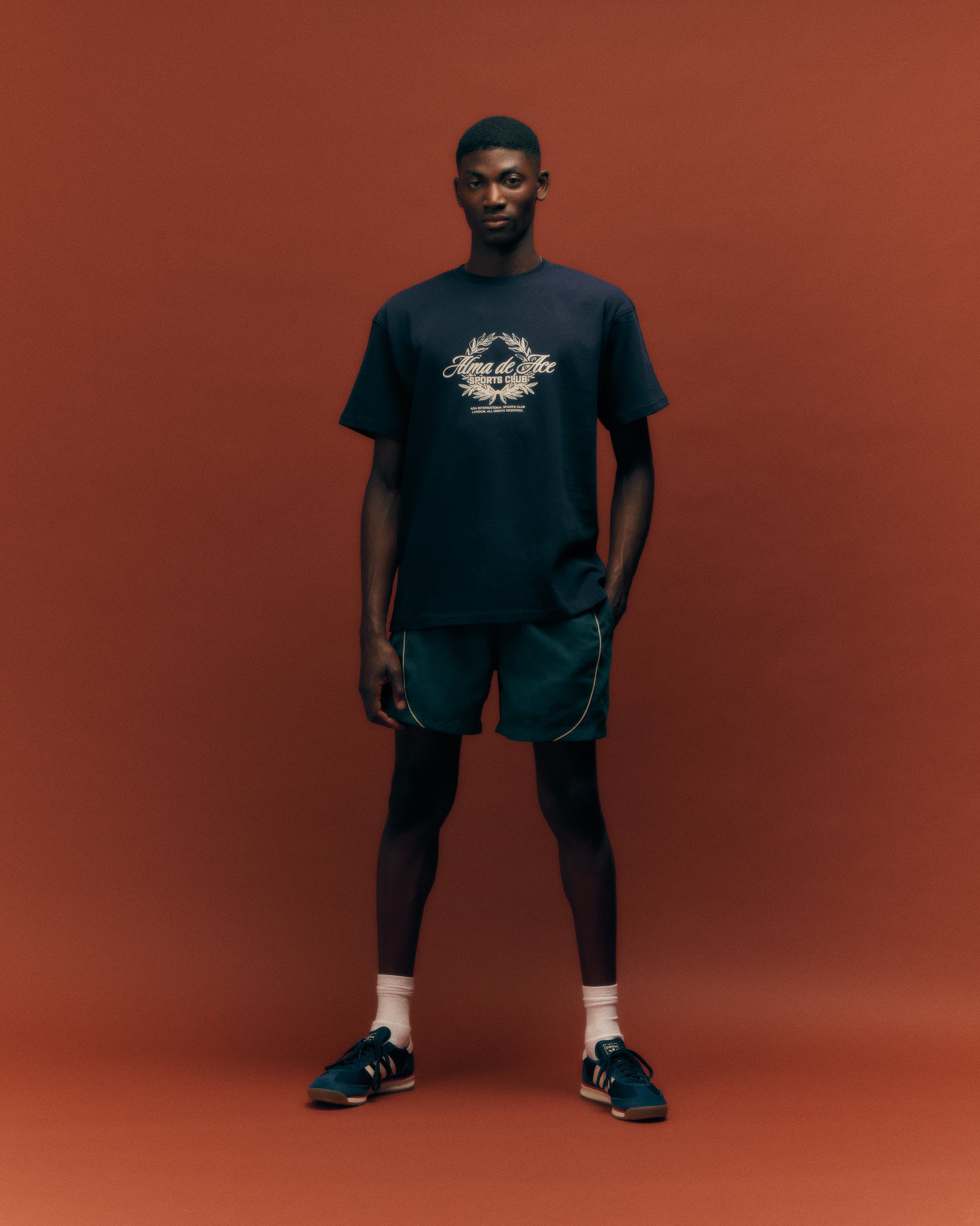 Alma De Ace Pyeto Graphic Navy T-Shirt