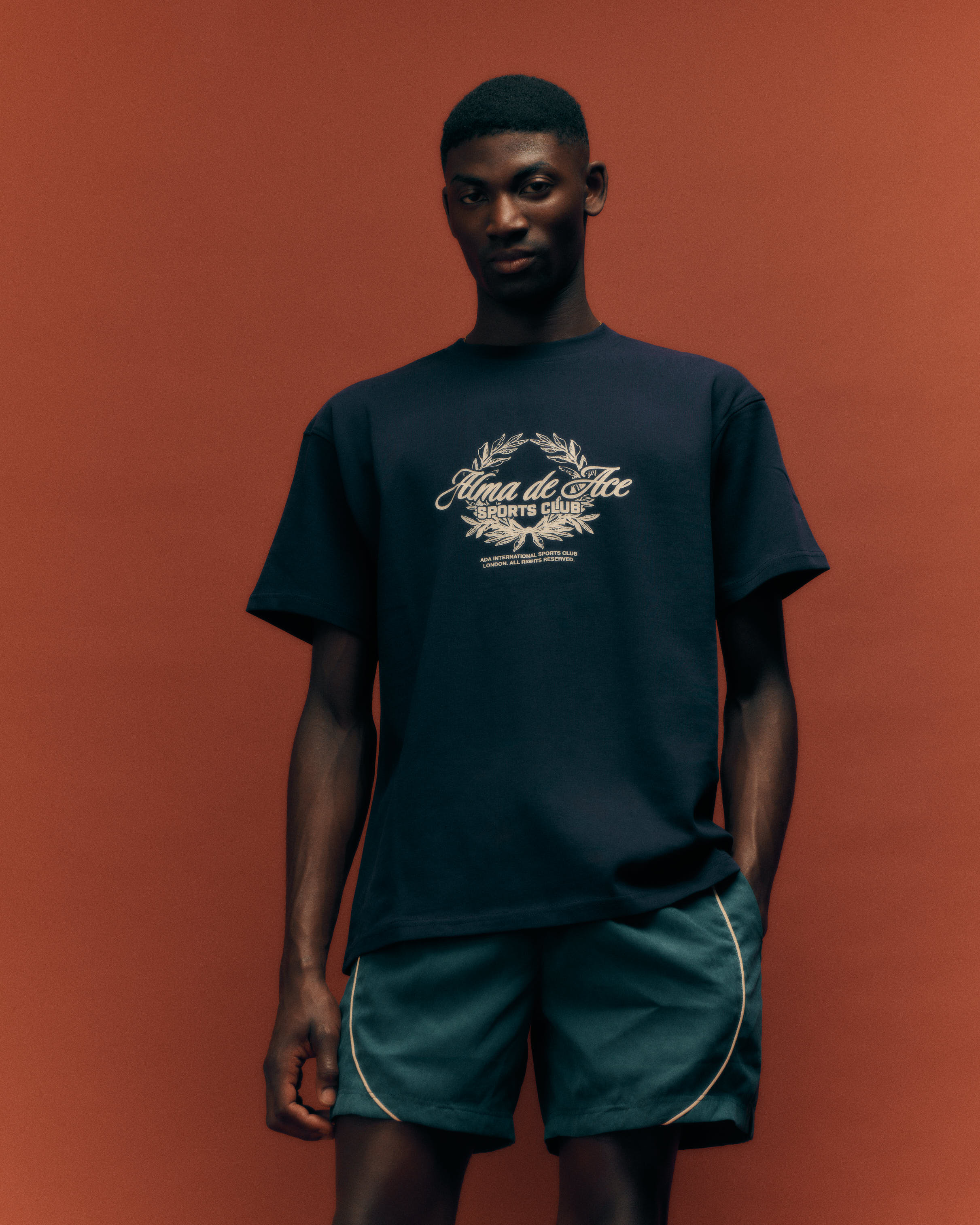 Alma De Ace Pyeto Graphic Navy T-Shirt