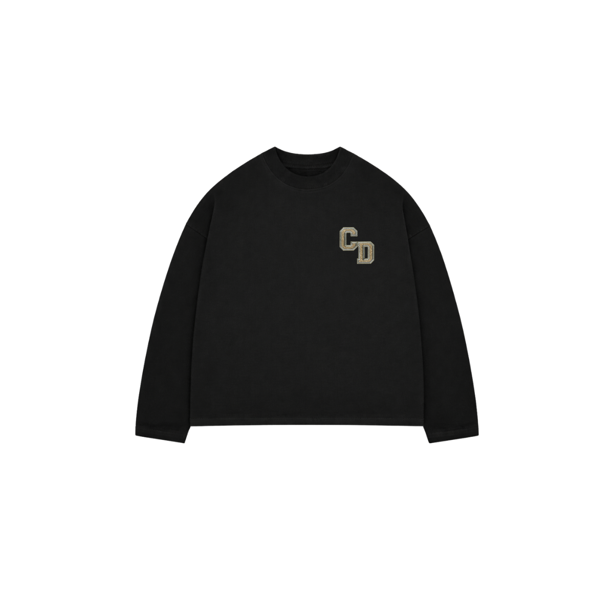 Cardair CD Logo L/S Black T-Shirt