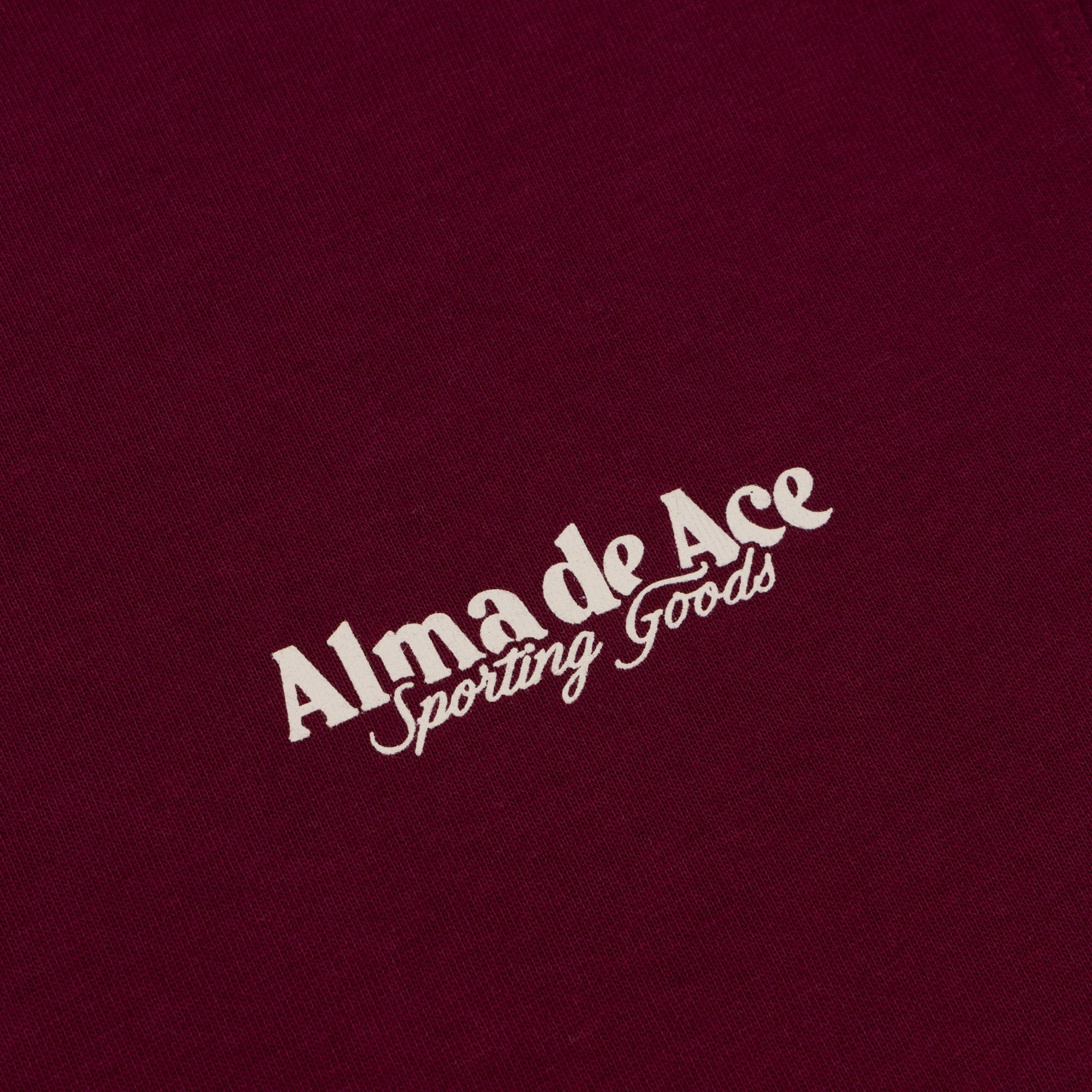 Alma De Ace Sporting Goods Burgundy T-Shirt