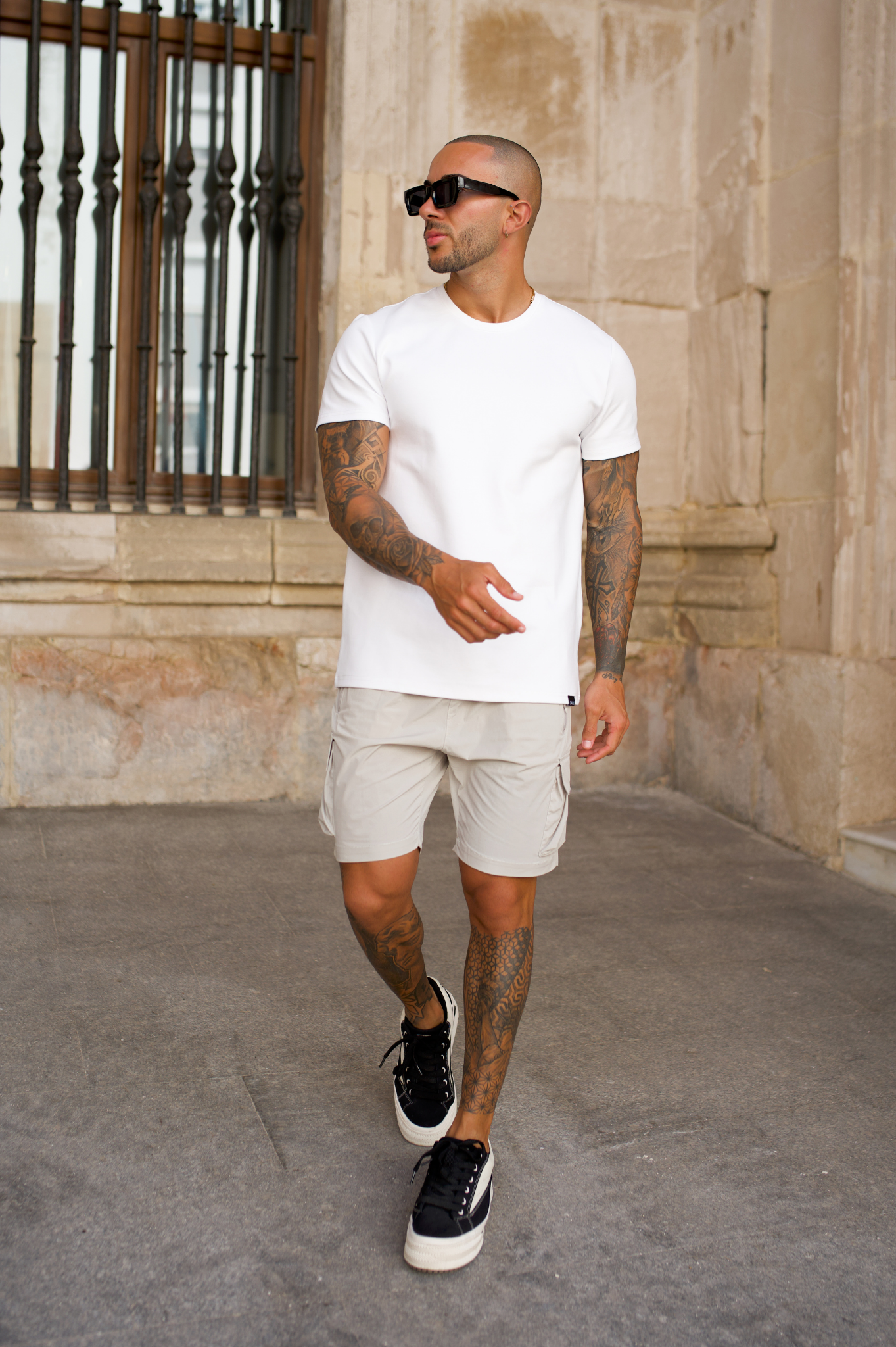 CAPO Lightweight Stone Cargo Shorts