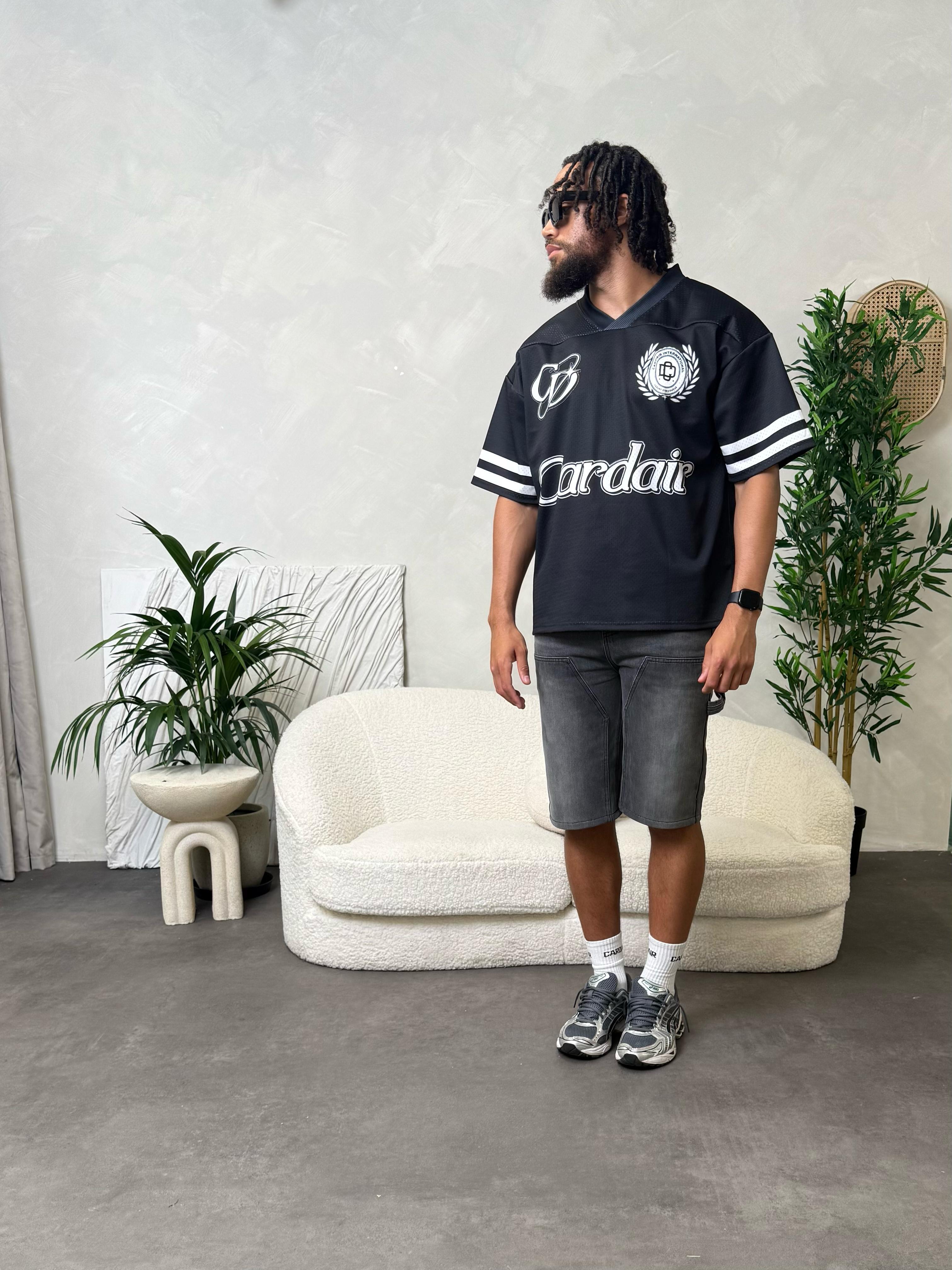 Cardair Club Mesh Jersey Black T-Shirt