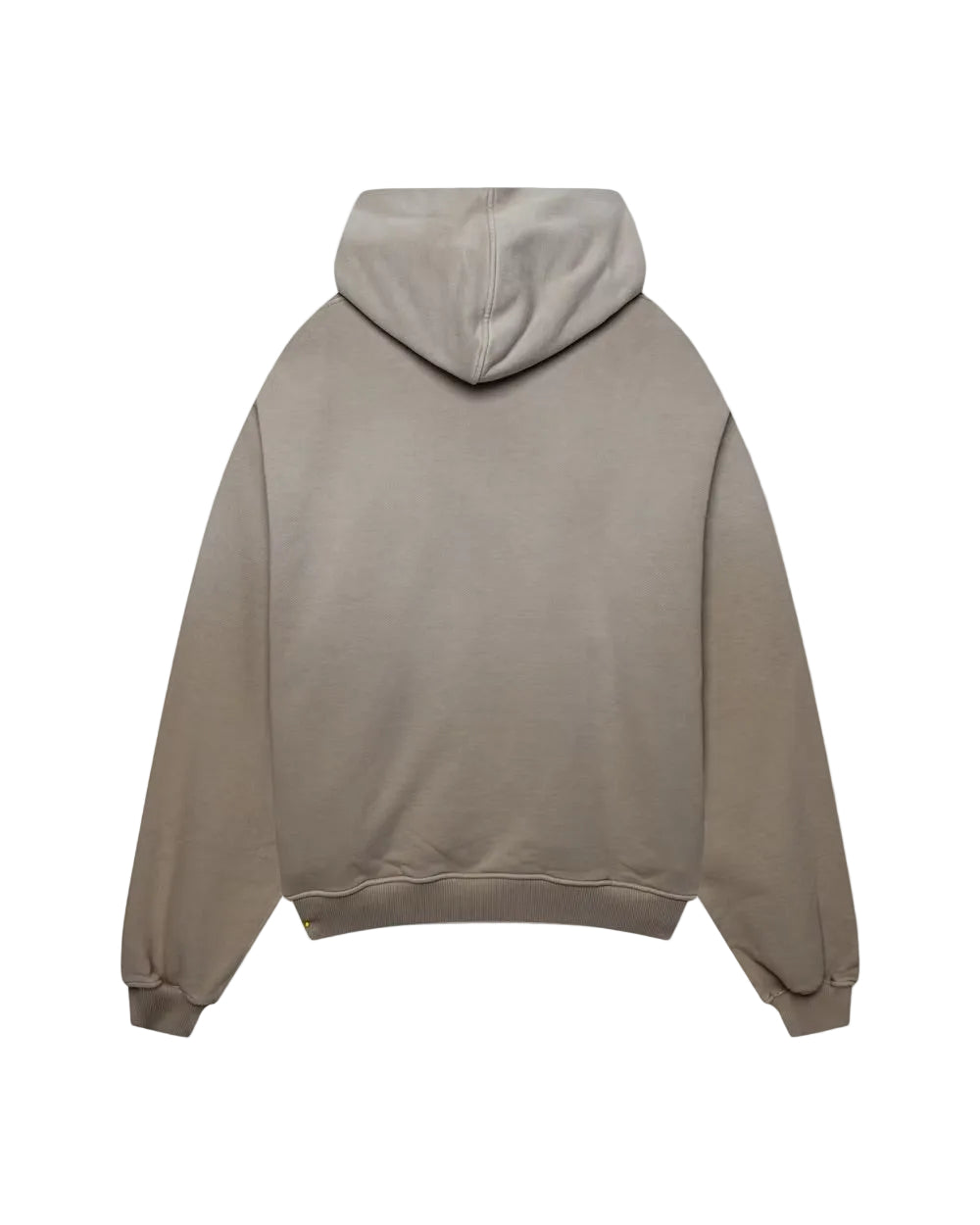 Back view of Kaizen Market Blank Heavyweight Fade Out Mocha Hoodie