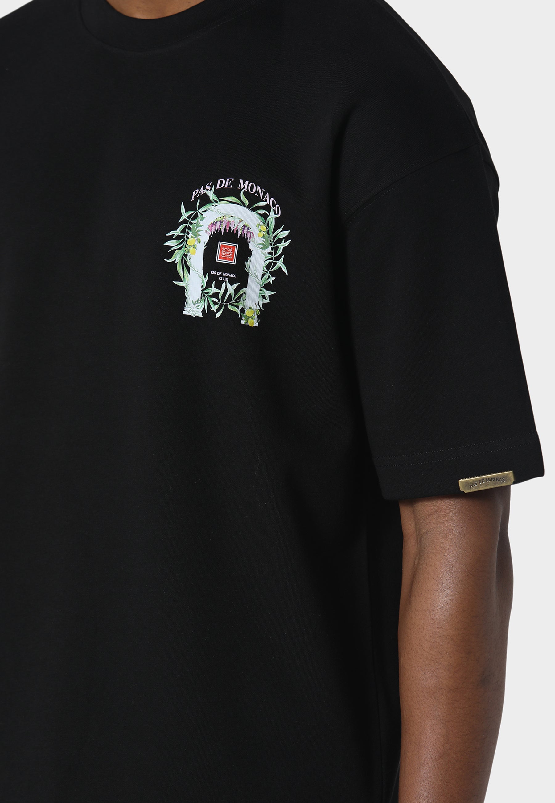 Pas De Monaco Arche Black T-Shirt