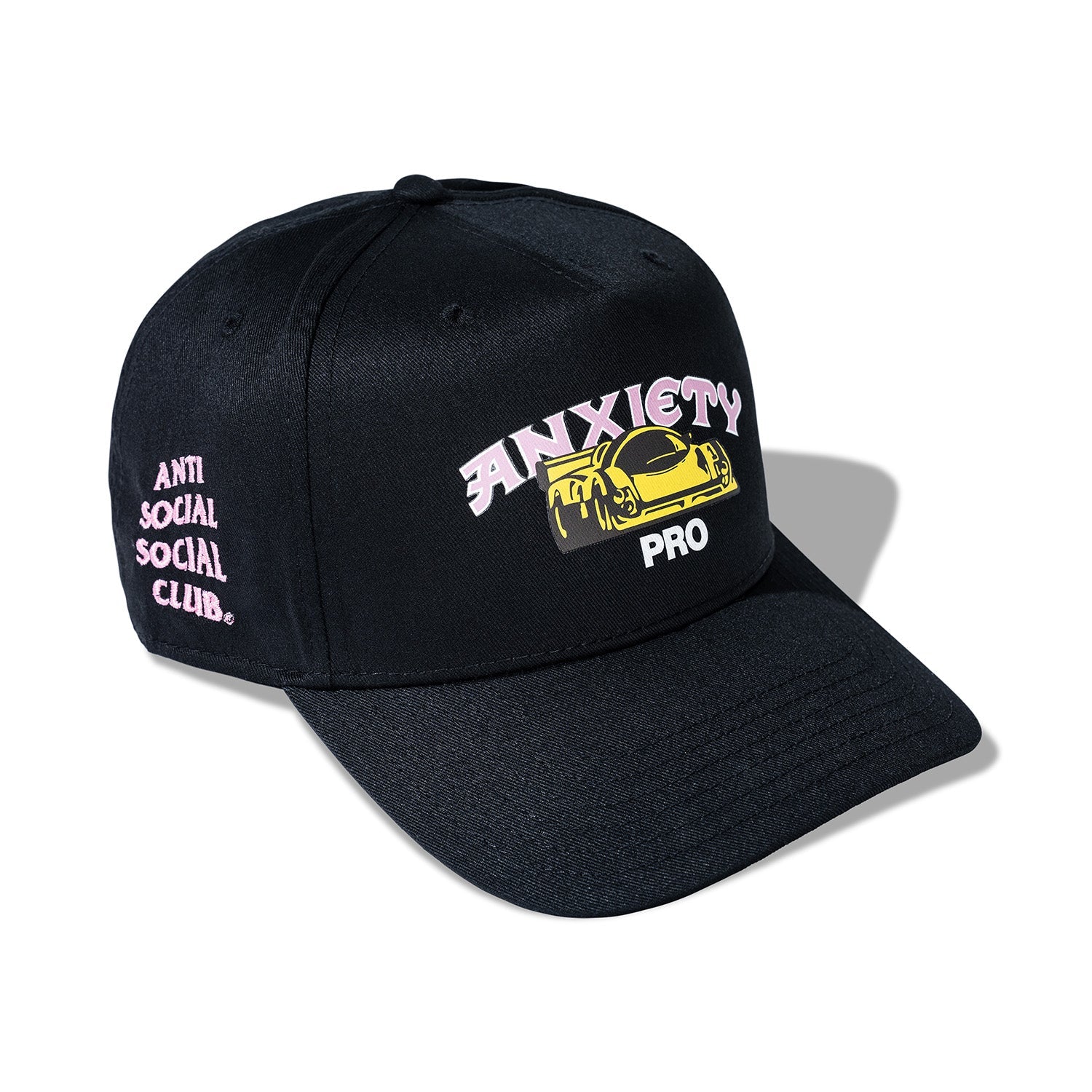Detail view of Antisocialsocialclub.co.uk Anxiety Black Cap