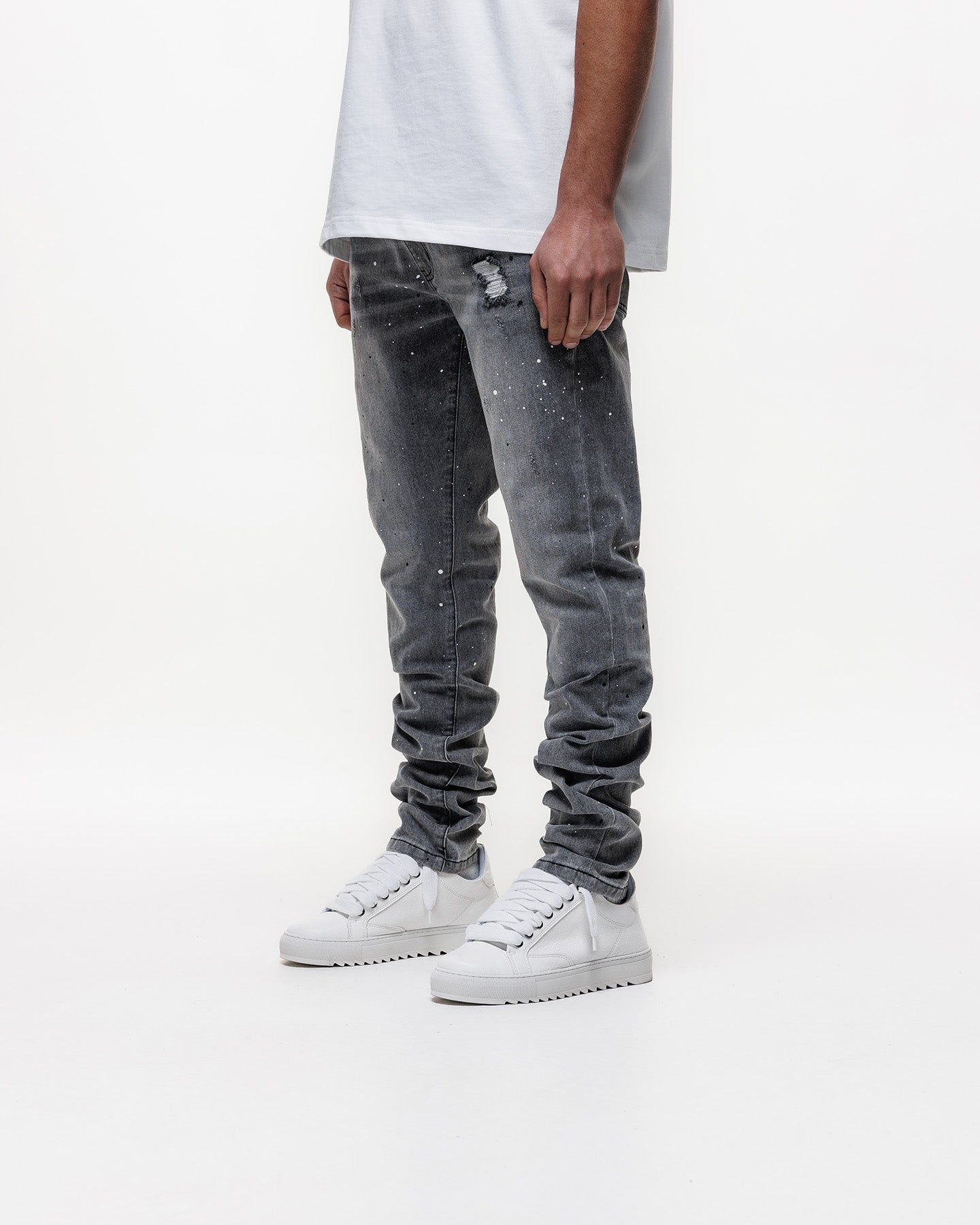 MAGIRI Acier Slim Grey Jeans