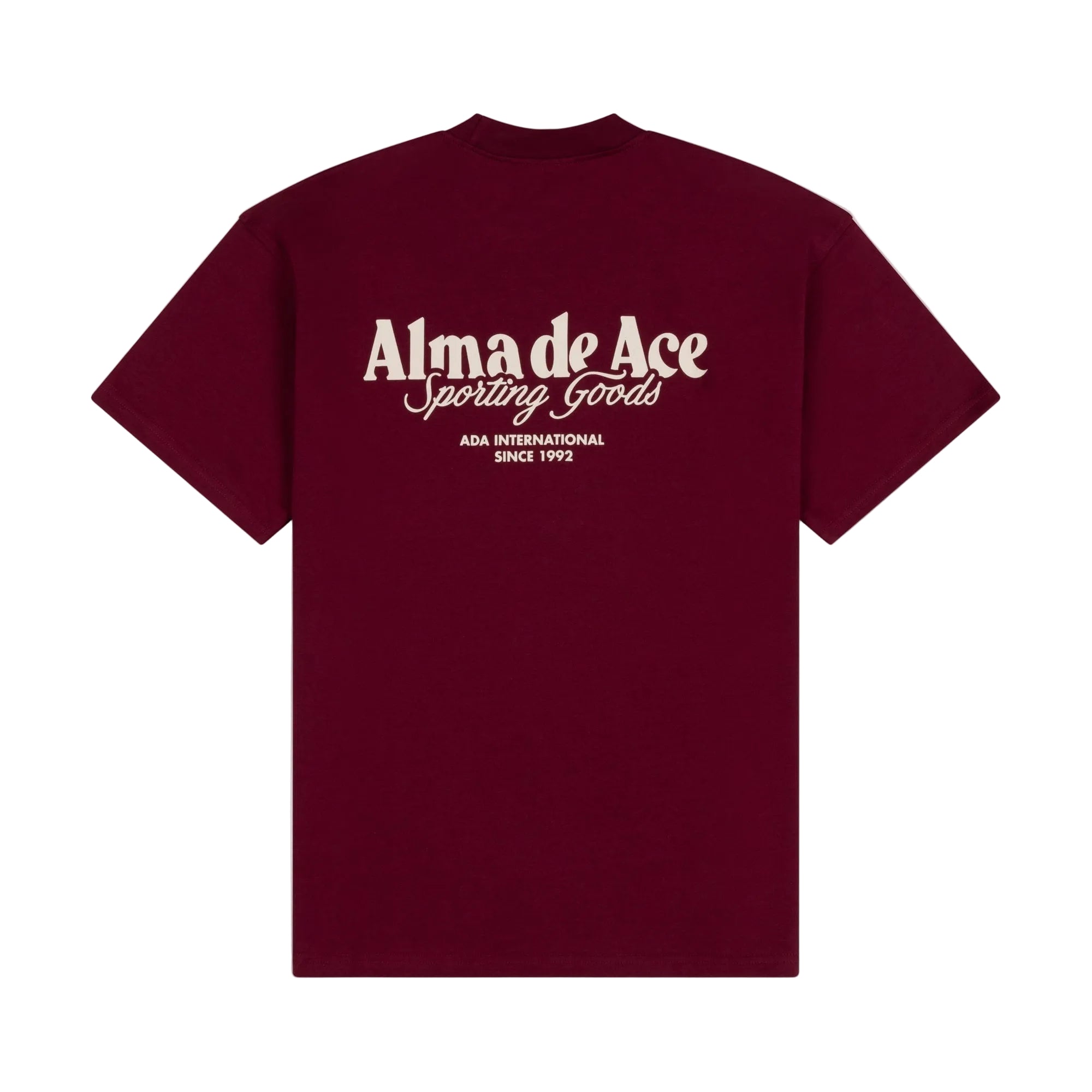 Alma De Ace Sporting Goods Burgundy T-Shirt