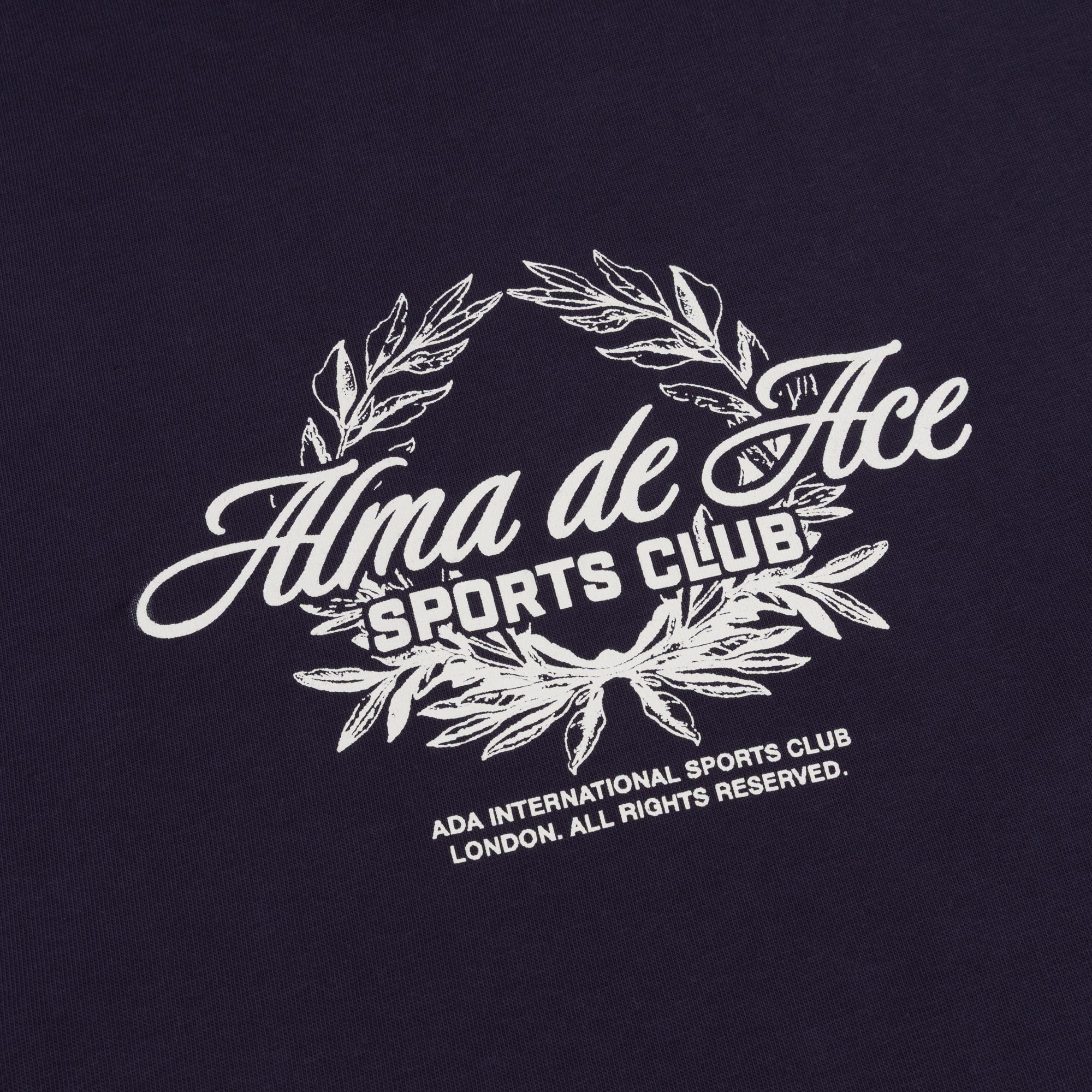 Alma De Ace Pyeto Graphic Navy T-Shirt