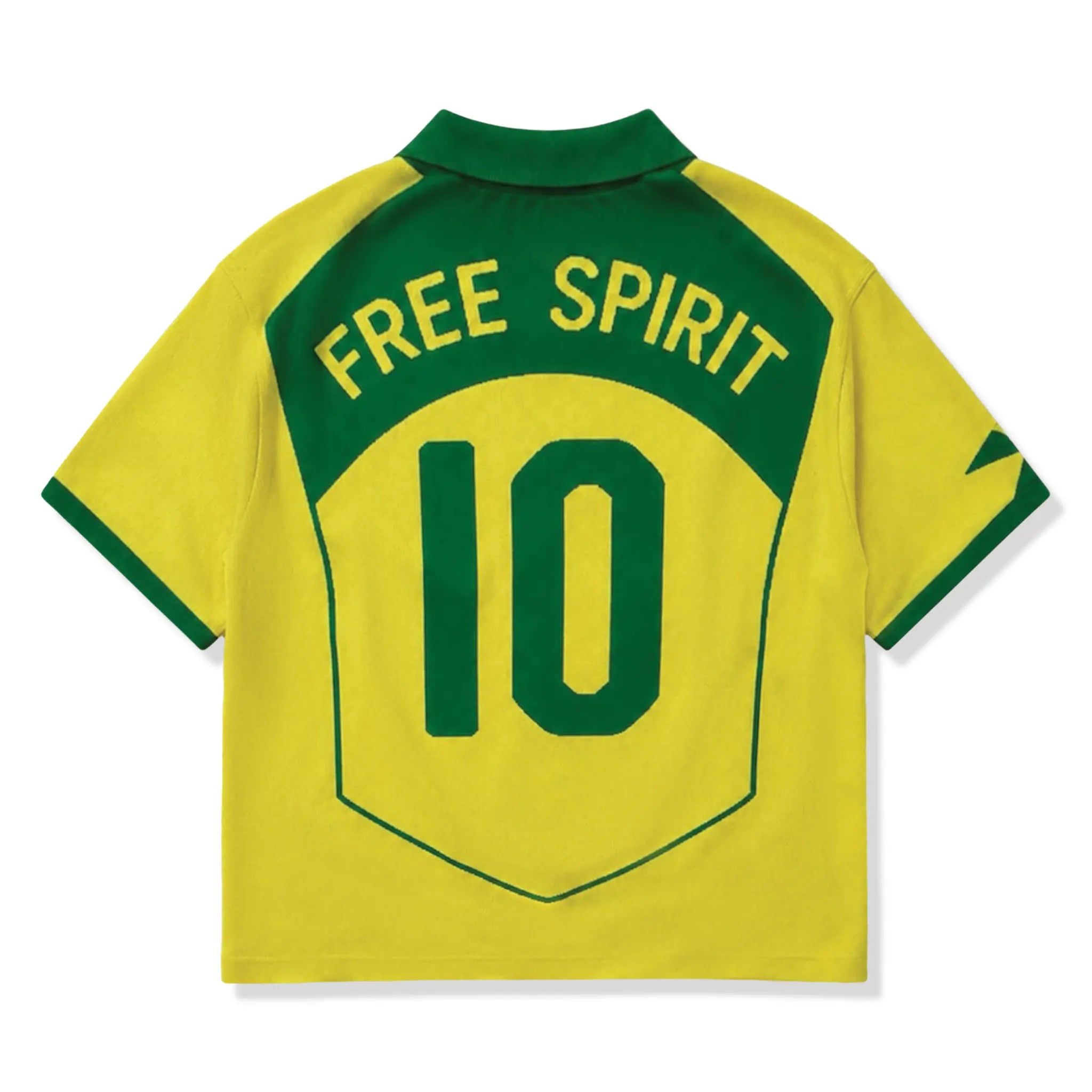 Bénir Clothing 04 Dinho Inspired Knit Yellow Polo Shirt