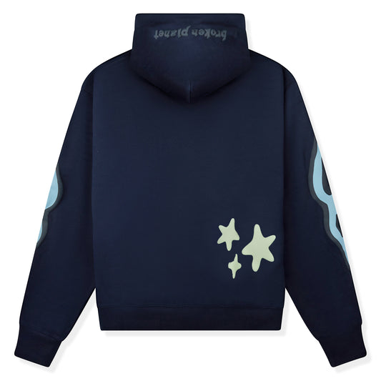 Broken Planet Astral Energy Outer Space Blue Hoodie