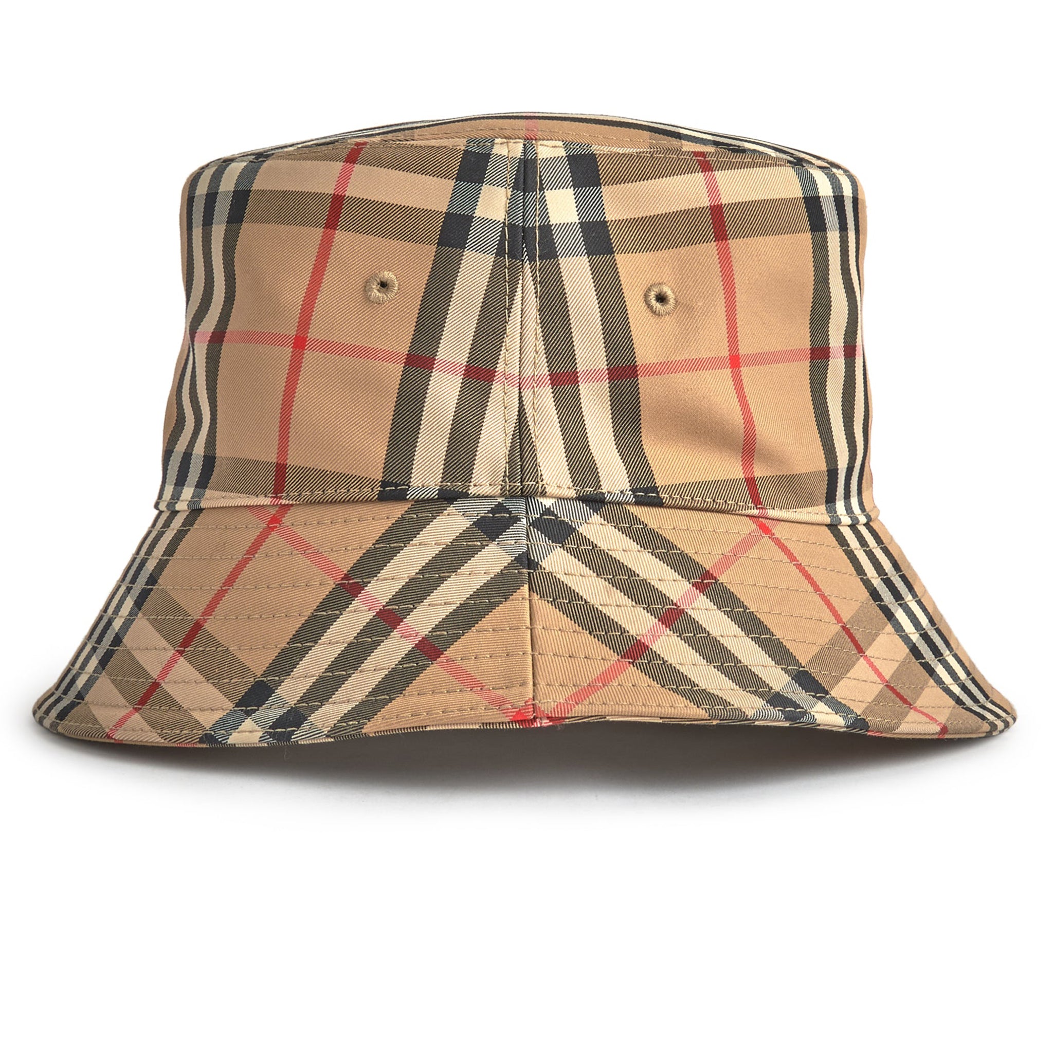 Burberry Check Bucket Hat Front