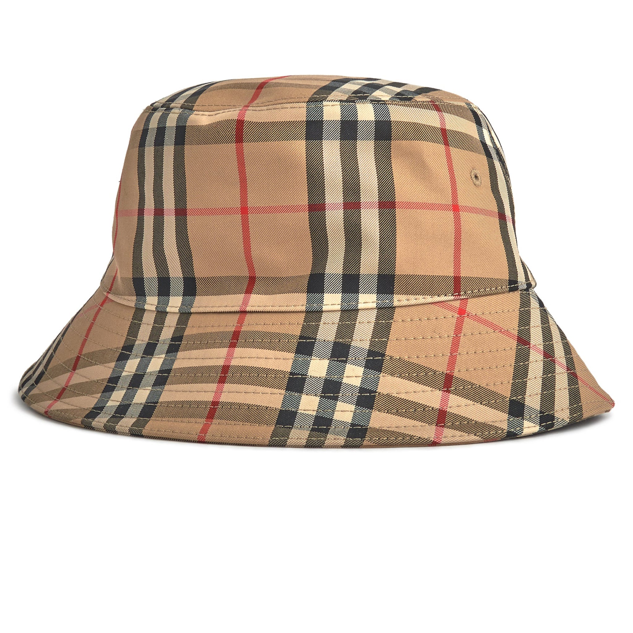 Burberry Check Bucket Hat Back