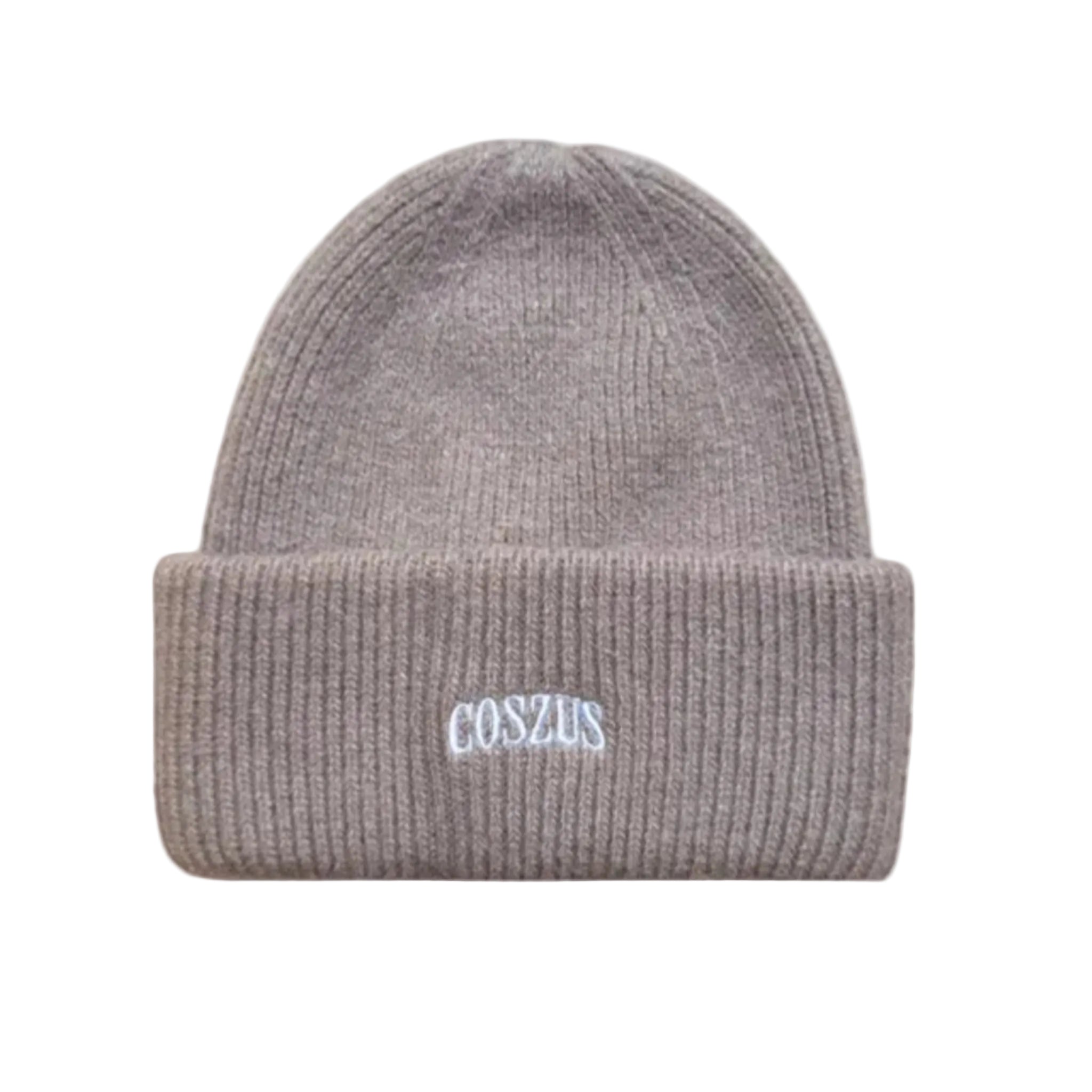 Coszus Arch Logo Taupe Beanie
