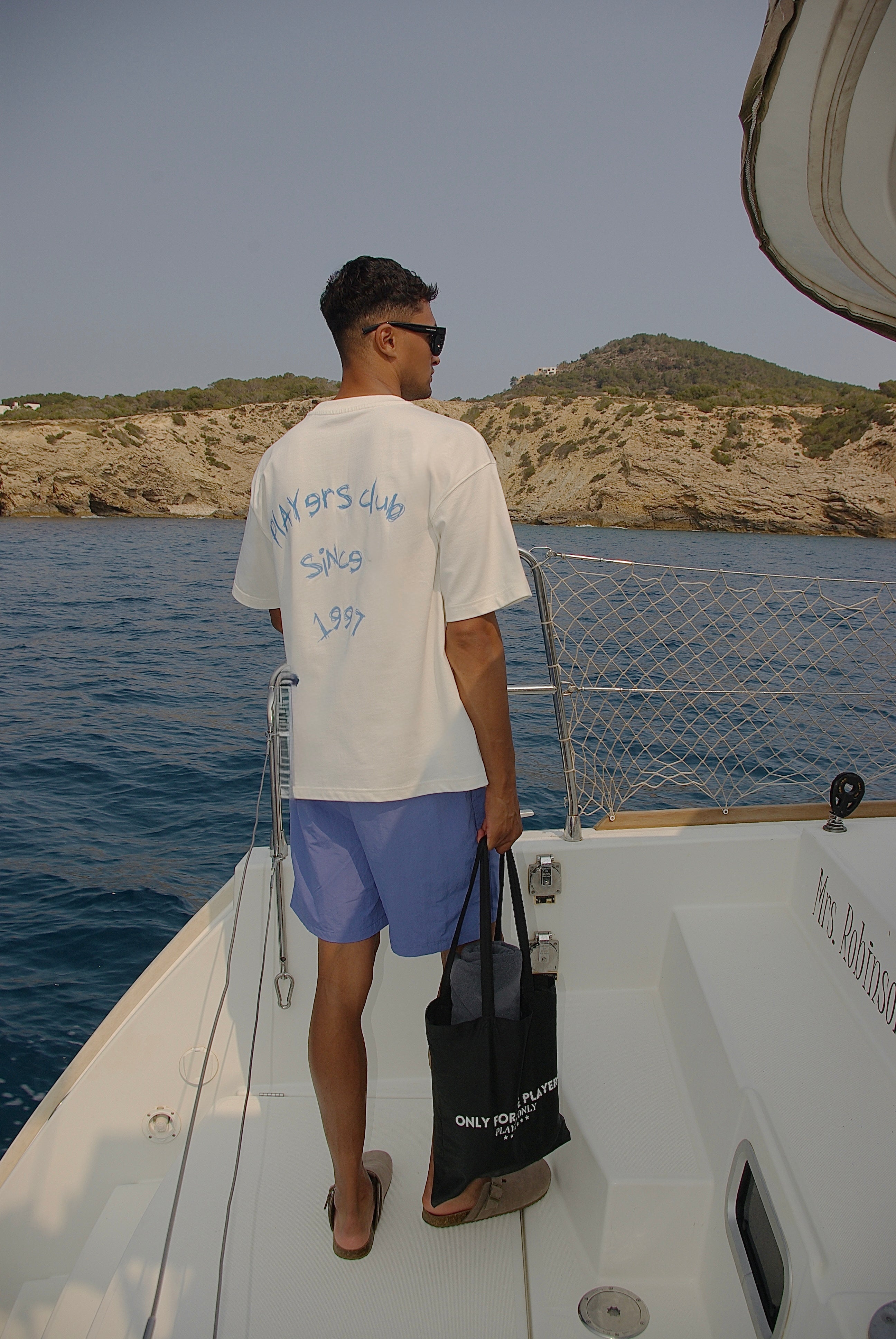 Players Only Players Club Ecru T-Shirt | sku-55287322345858